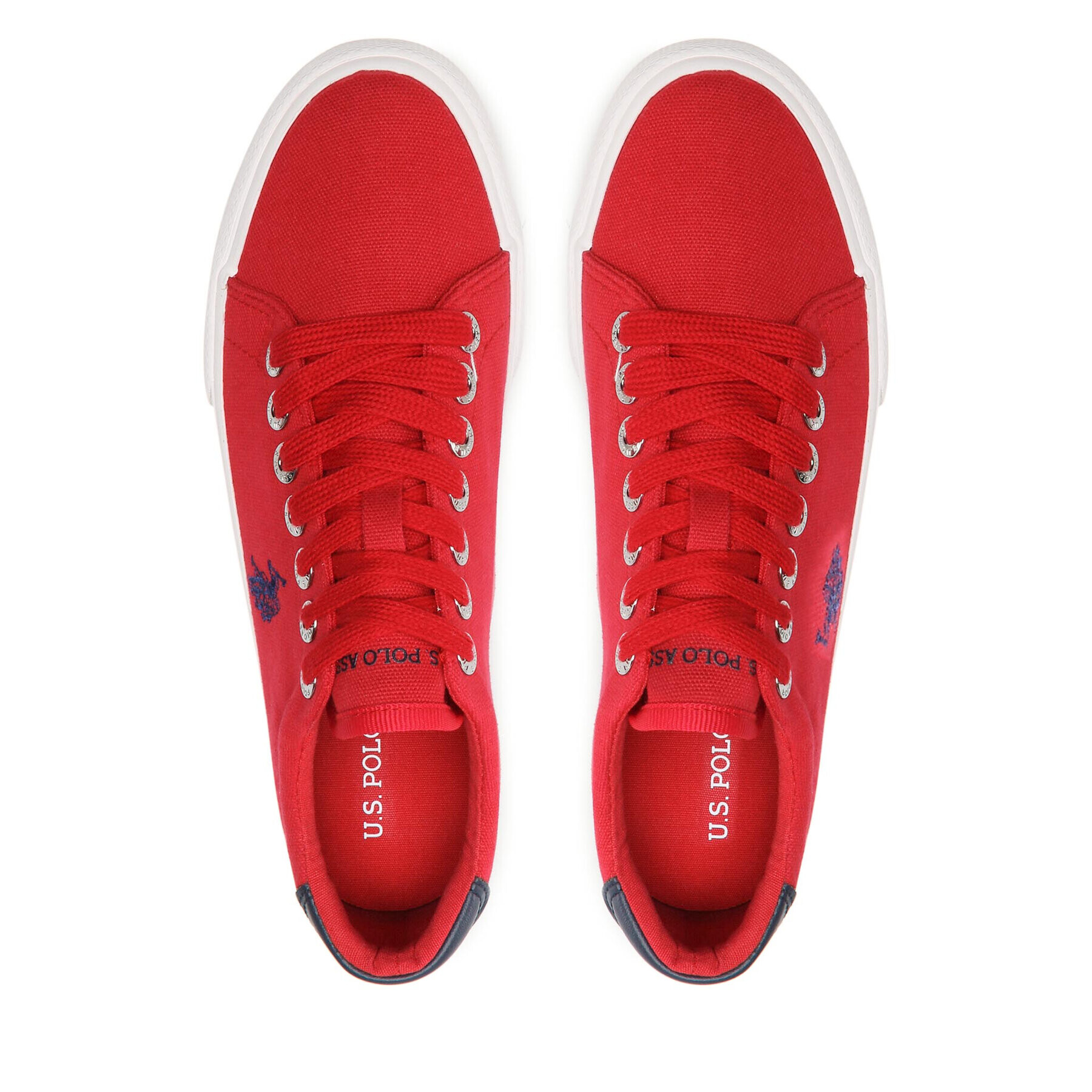 U.S. Polo Assn. Сникърси Mercs003 MARCS003M/2C1 Червен - Pepit.bg