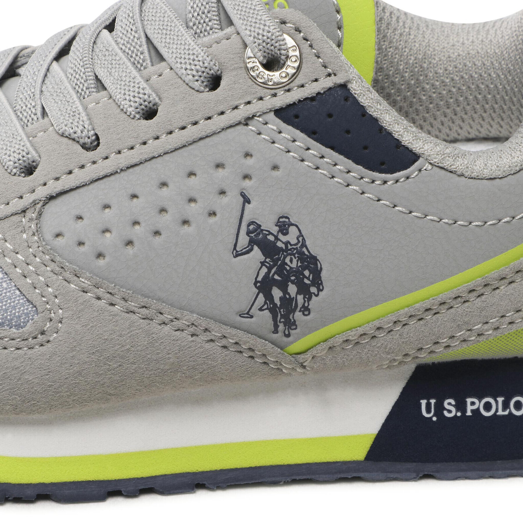 U.S. Polo Assn. Сникърси Nobik001b NOBIK001K/BHT2 Сив - Pepit.bg