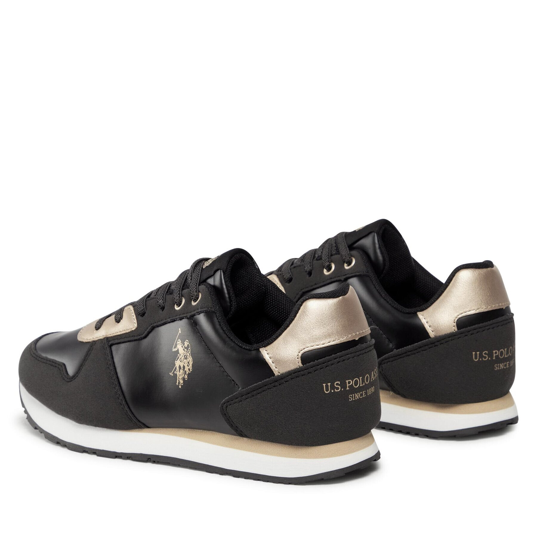 U.S. Polo Assn. Сникърси NOBIK011A S Черен - Pepit.bg