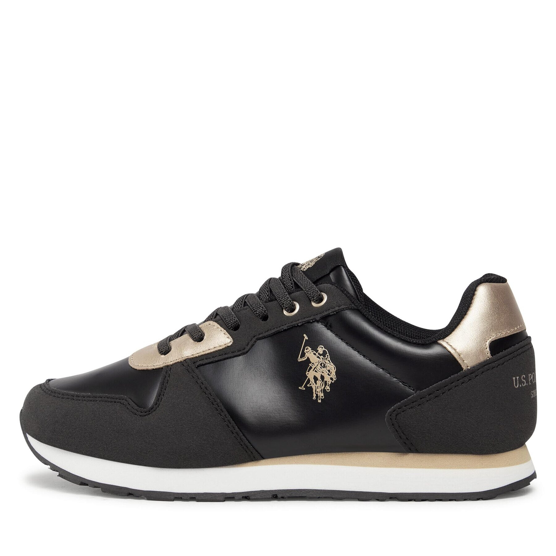 U.S. Polo Assn. Сникърси NOBIK011A S Черен - Pepit.bg