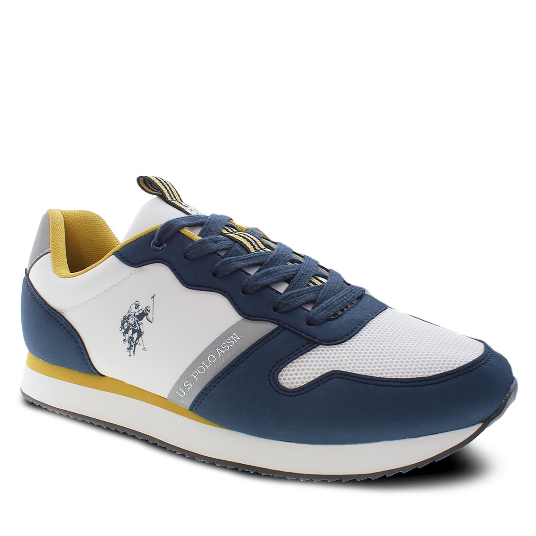 U.S. Polo Assn. Сникърси Nobil NOBIL009 Бял - Pepit.bg