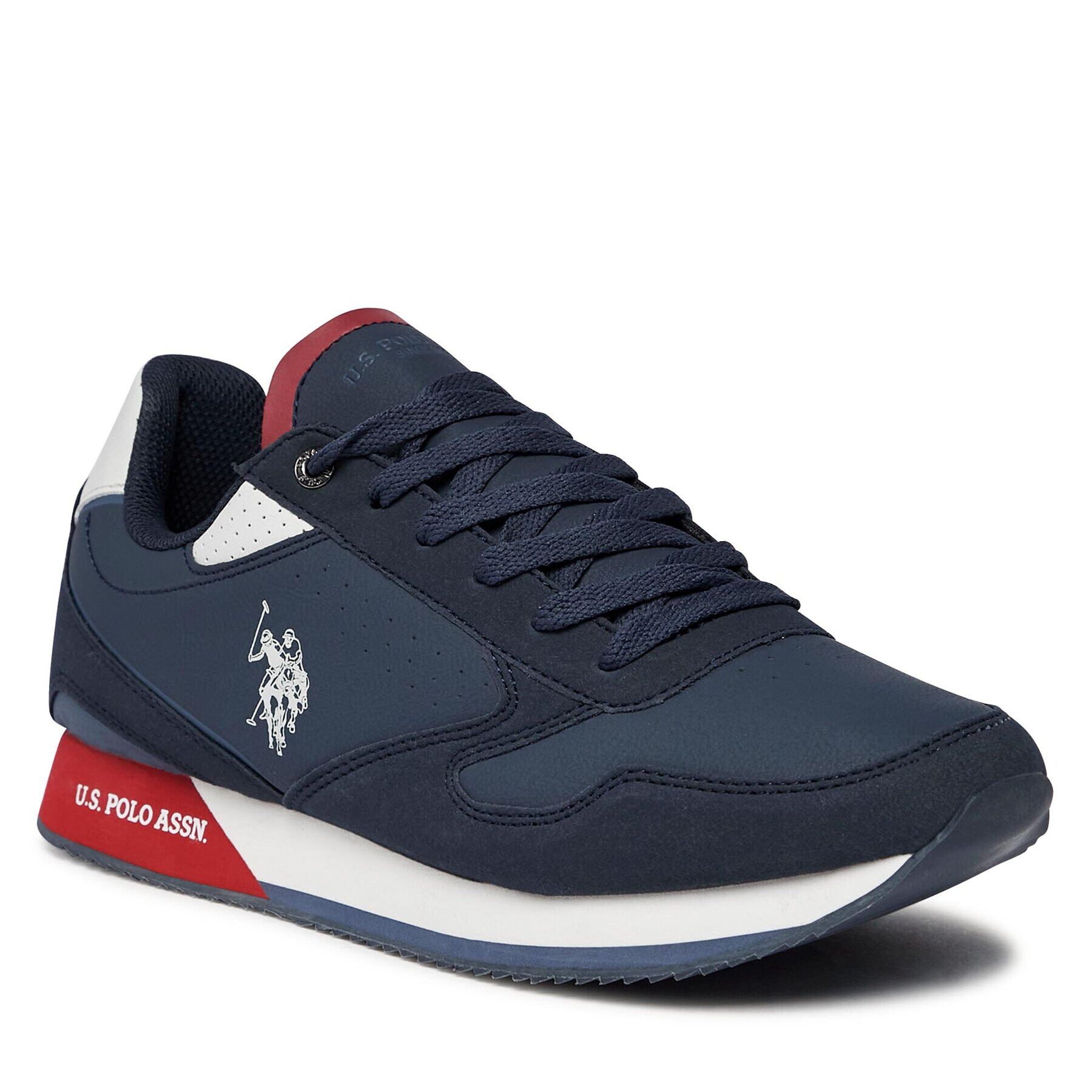 U.S. Polo Assn. Сникърси NOBIL003E Син - Pepit.bg