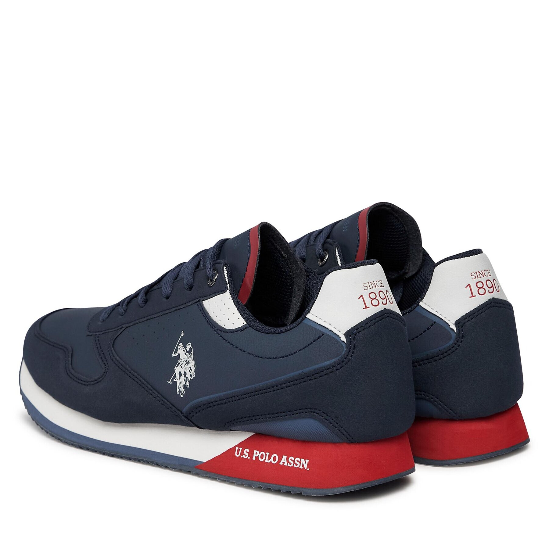 U.S. Polo Assn. Сникърси NOBIL003E Син - Pepit.bg