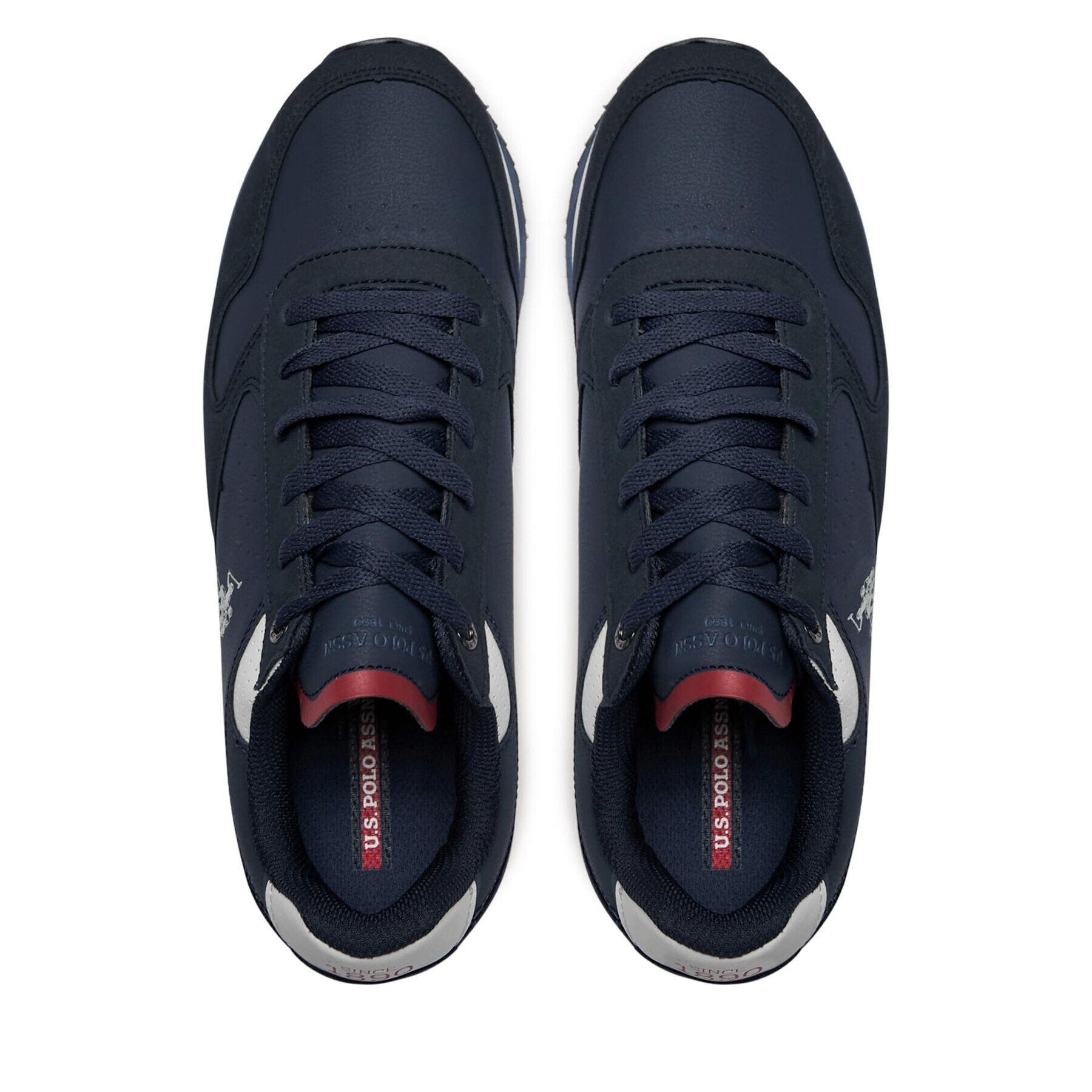U.S. Polo Assn. Сникърси NOBIL003E Син - Pepit.bg