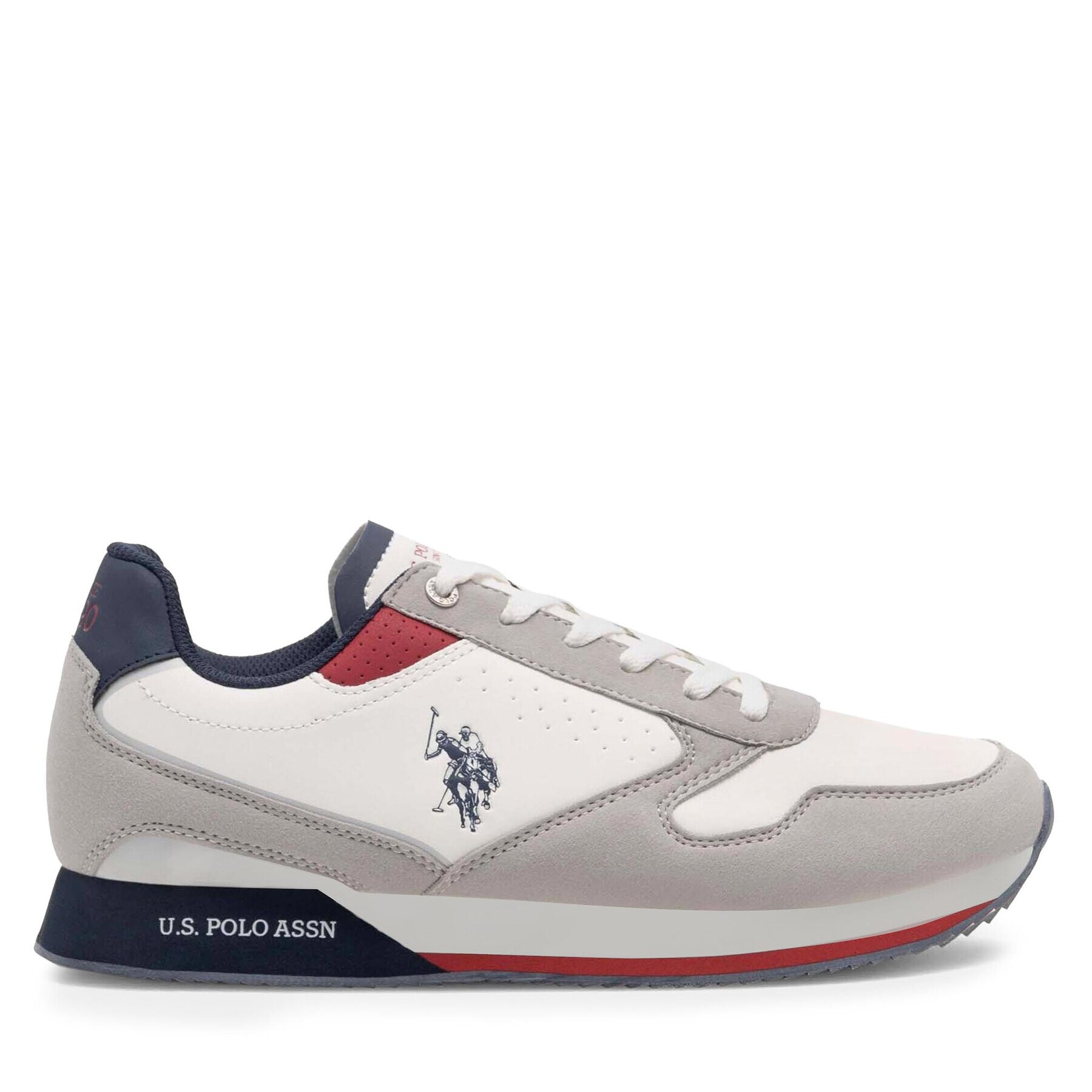 U.S. Polo Assn. Сникърси NOBIL003M/CHY4 Бял - Pepit.bg