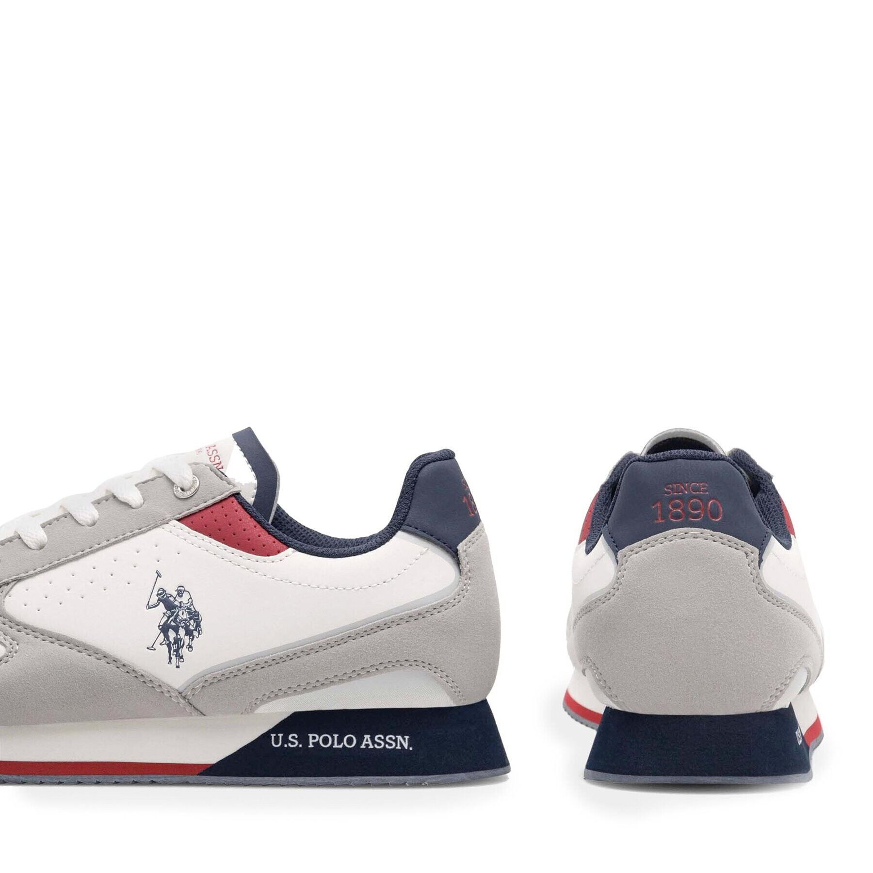 U.S. Polo Assn. Сникърси NOBIL003M/CHY4 Бял - Pepit.bg