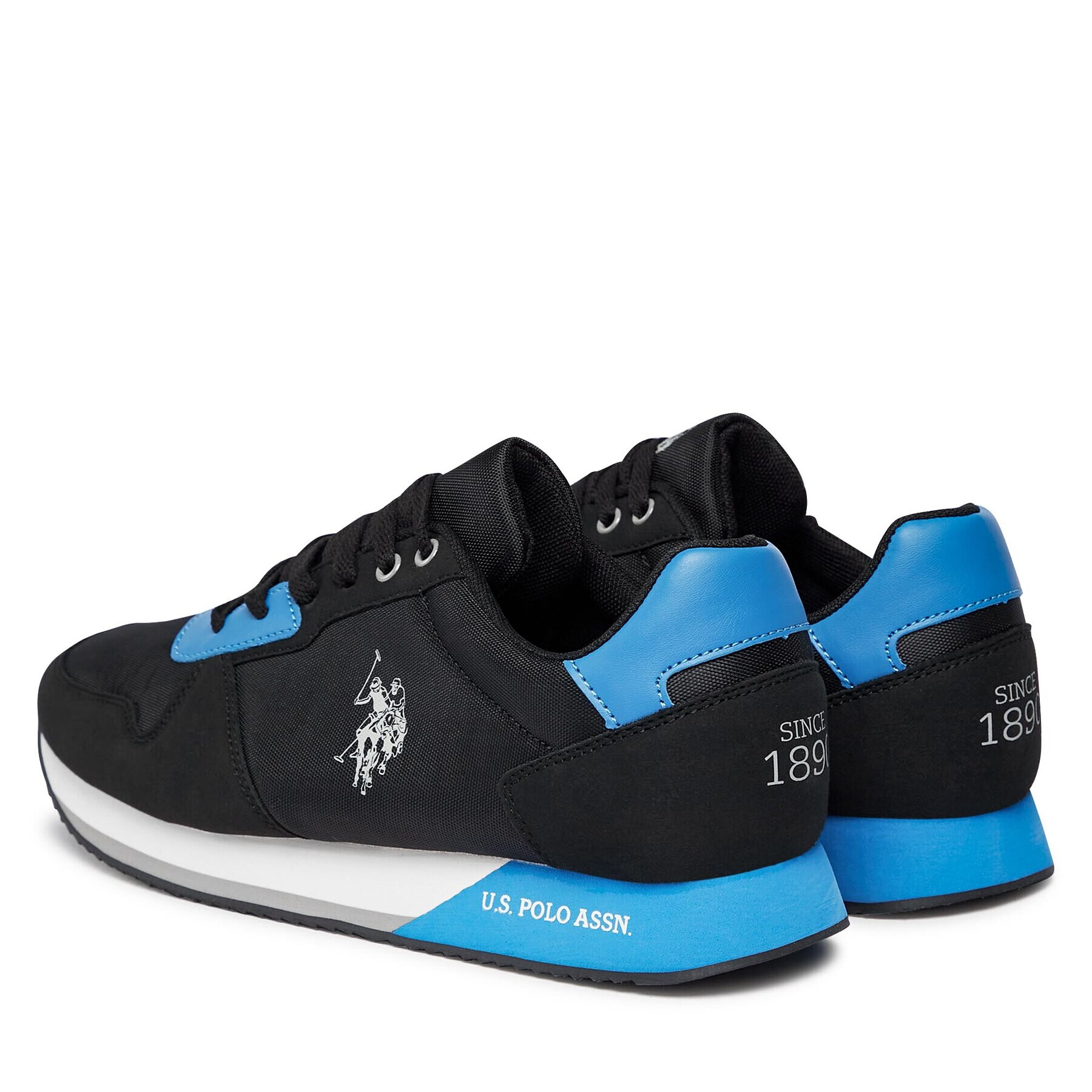 U.S. Polo Assn. Сникърси NOBIL011 Черен - Pepit.bg