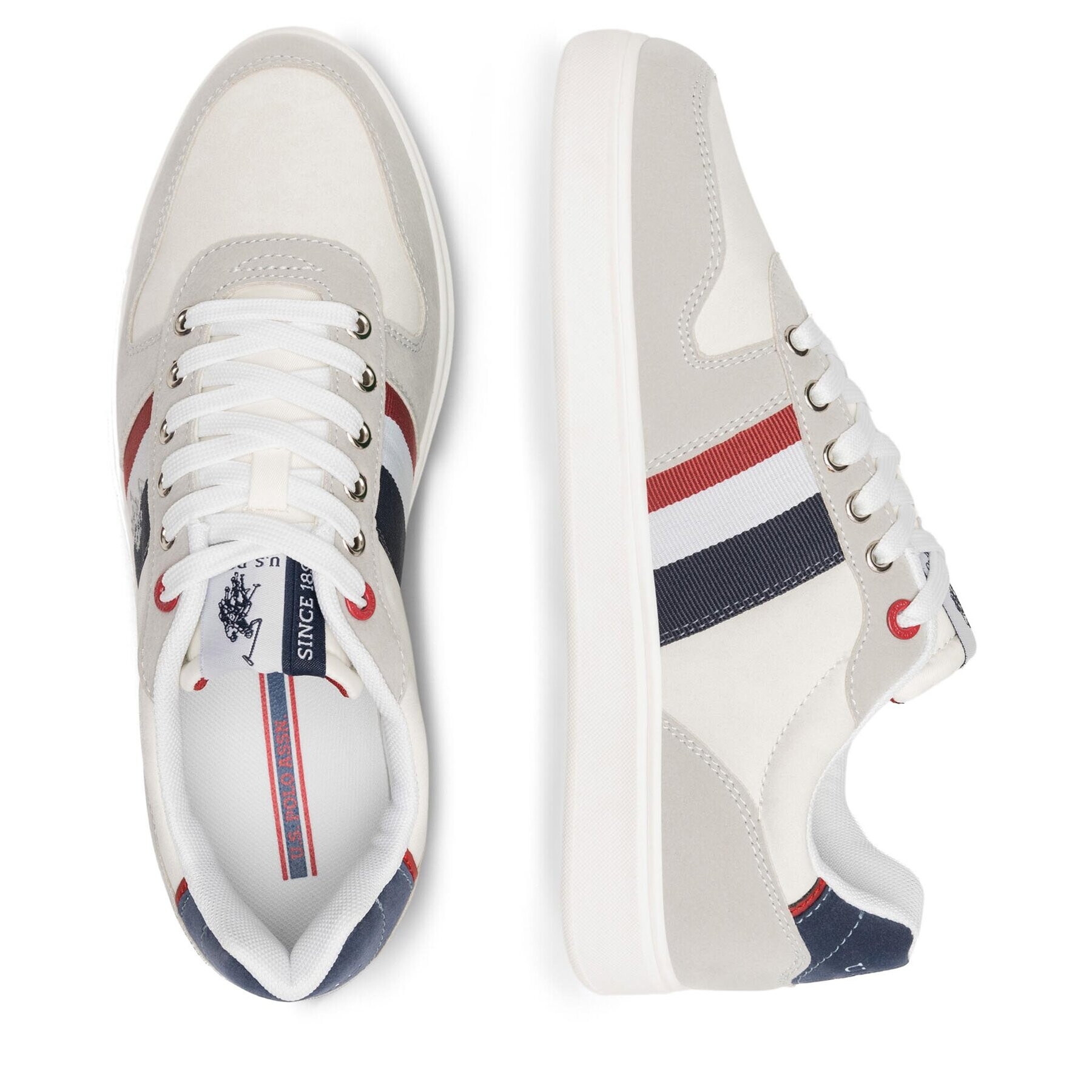U.S. Polo Assn. Сникърси ROKKO003M/CUY1 Бял - Pepit.bg