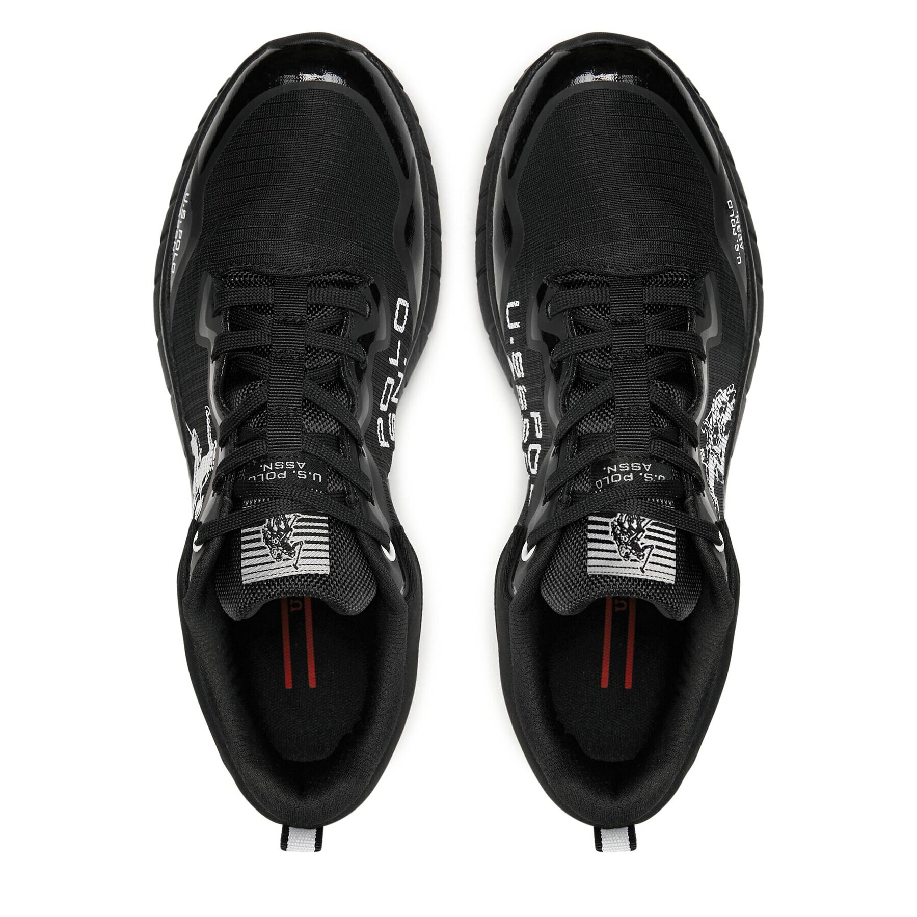 U.S. Polo Assn. Сникърси SETH005 Черен - Pepit.bg