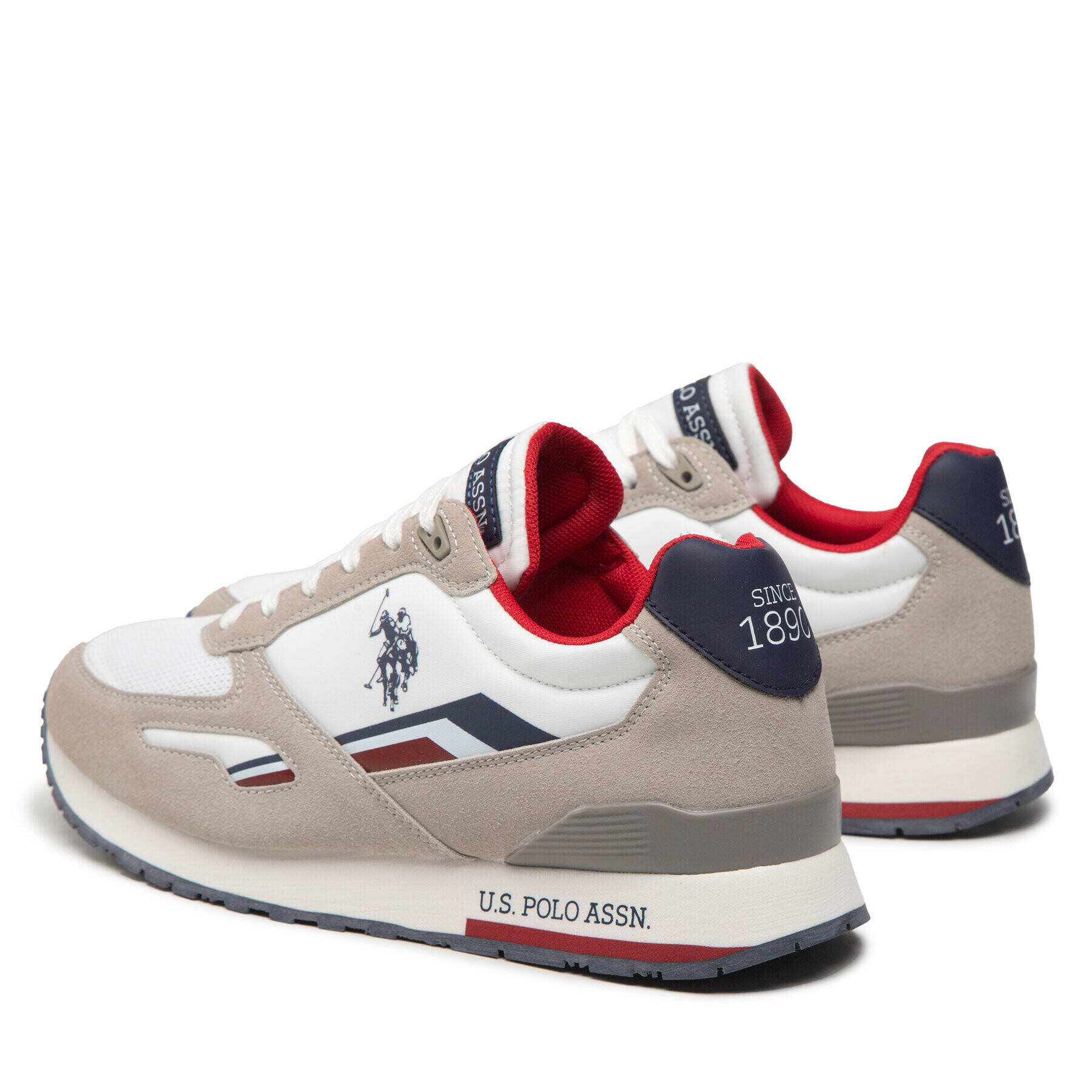 U.S. Polo Assn. Сникърси Tabry001b TABRY001M/BHT1 Бял - Pepit.bg
