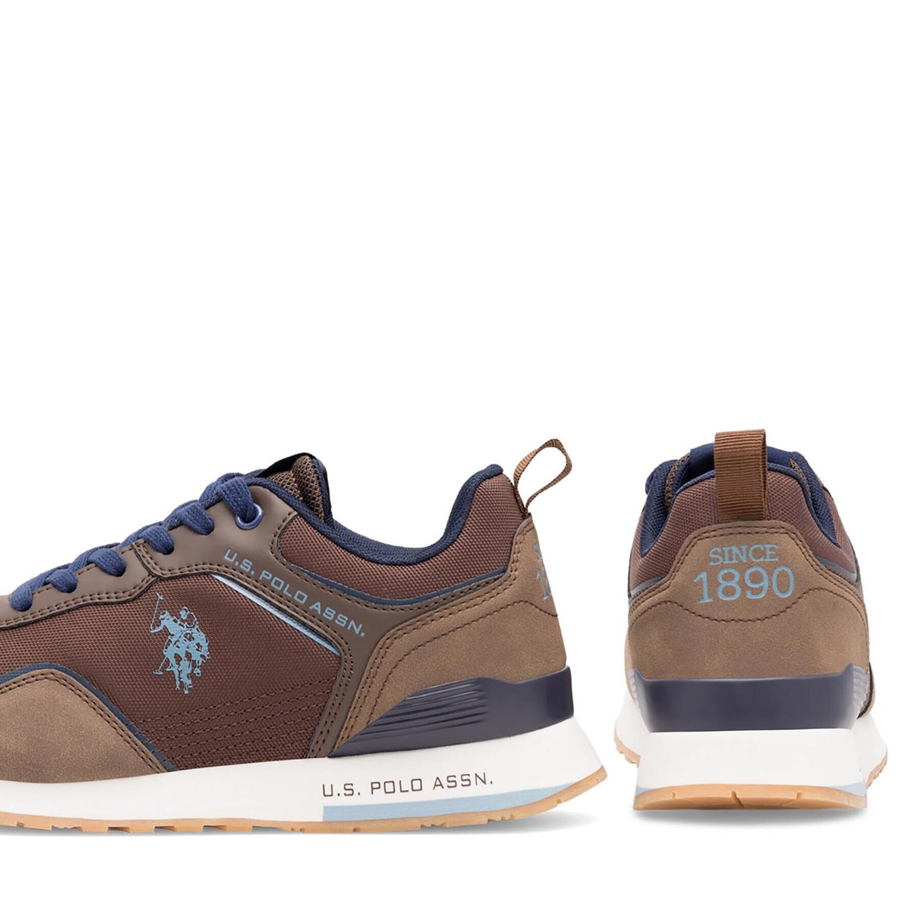 U.S. Polo Assn. Сникърси TABRY002M/CTH2 Кафяв - Pepit.bg