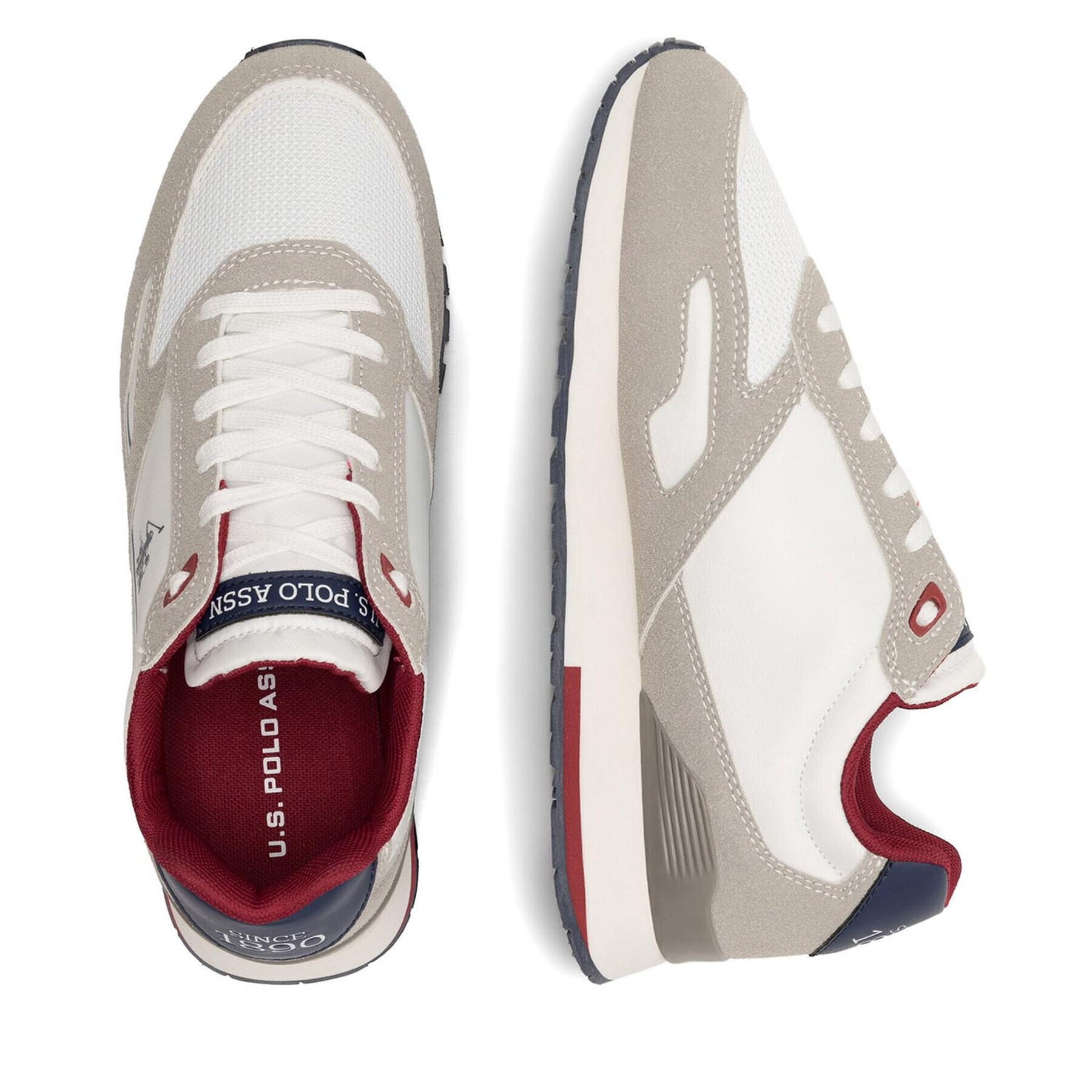 U.S. Polo Assn. Сникърси TABRY003M/CHT2 Бял - Pepit.bg