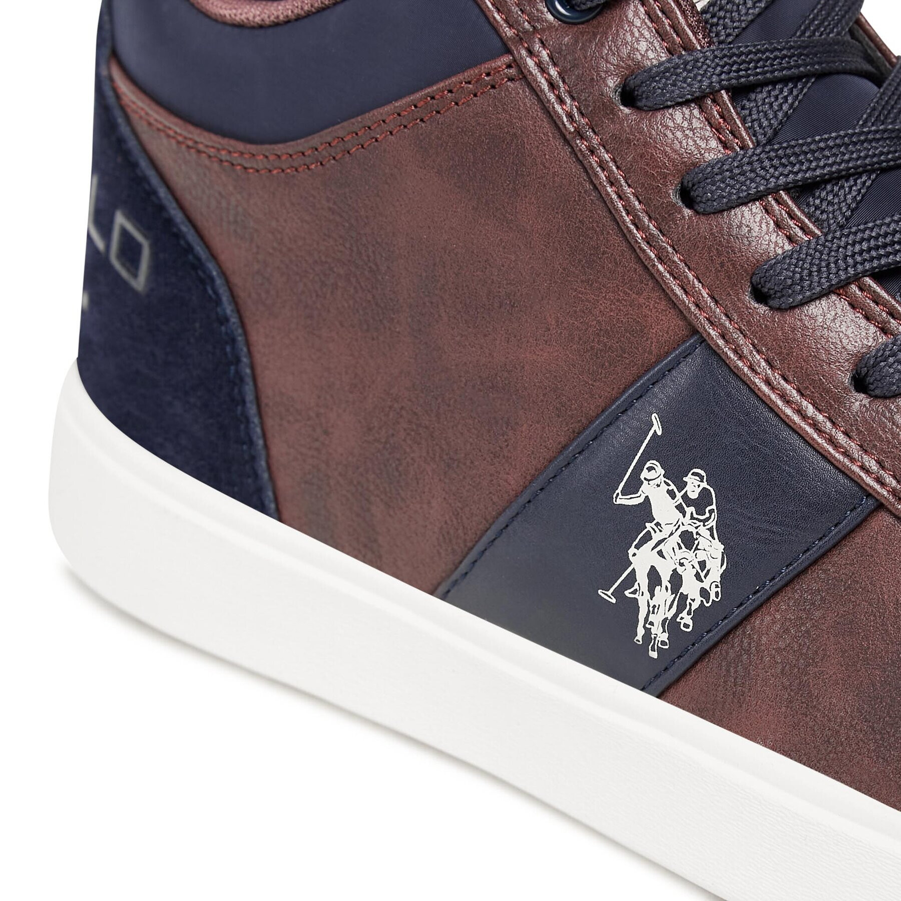 U.S. Polo Assn. Сникърси TYMES005 Червен - Pepit.bg