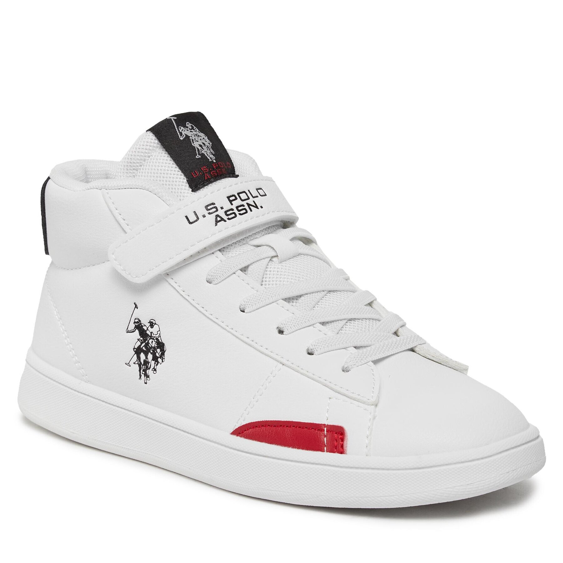 U.S. Polo Assn. Сникърси ZACH002 Бял - Pepit.bg