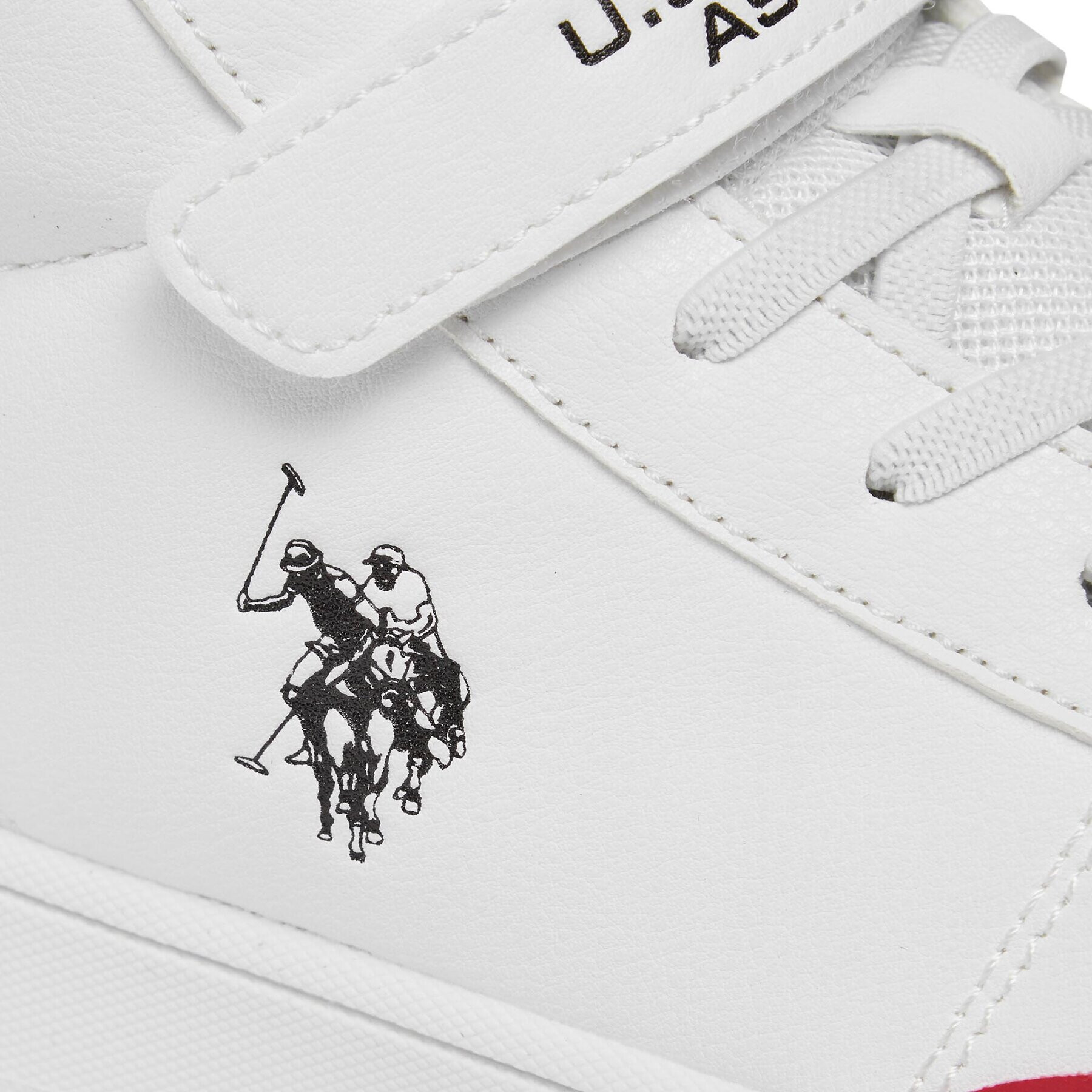 U.S. Polo Assn. Сникърси ZACH002 Бял - Pepit.bg