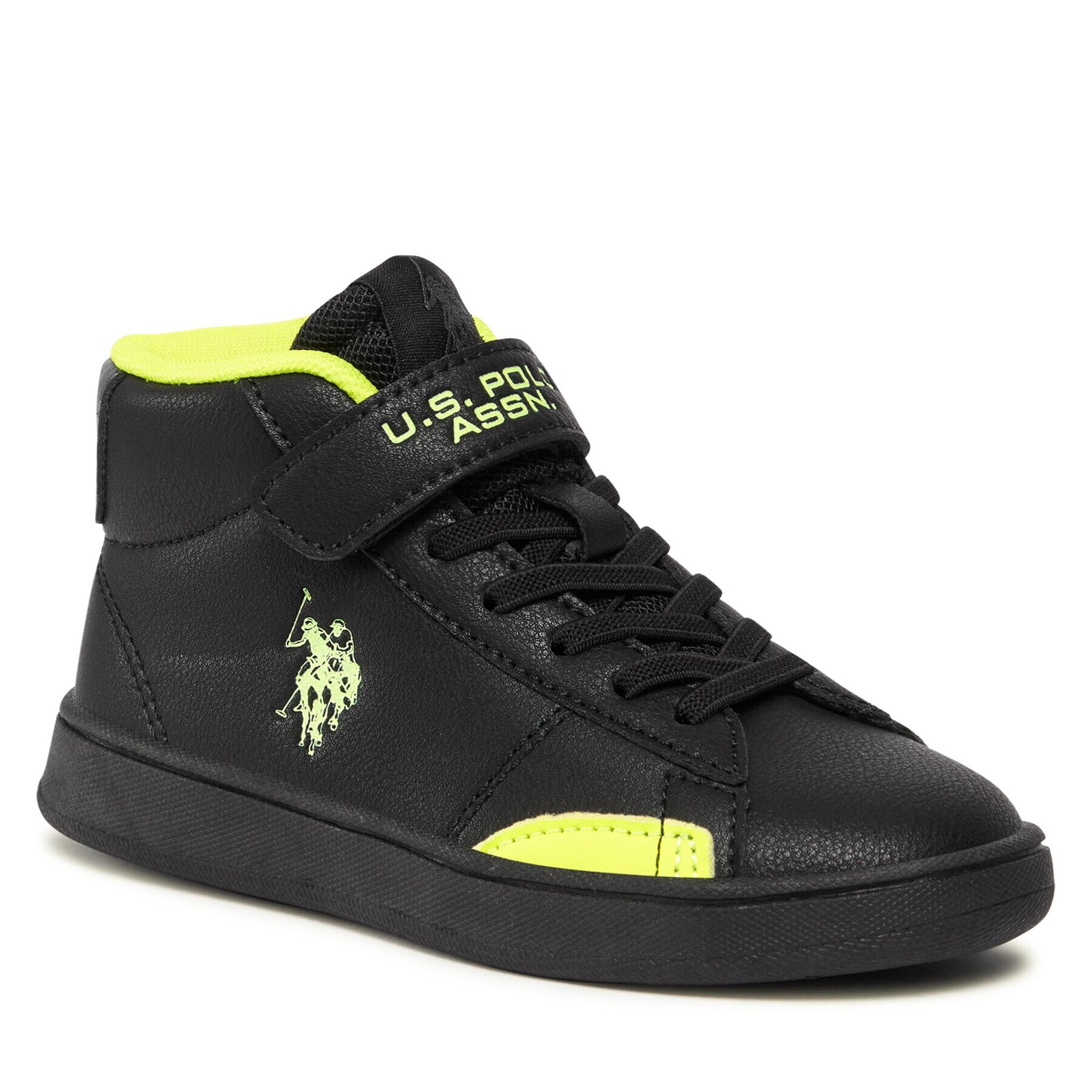 U.S. Polo Assn. Сникърси ZACH002 Черен - Pepit.bg