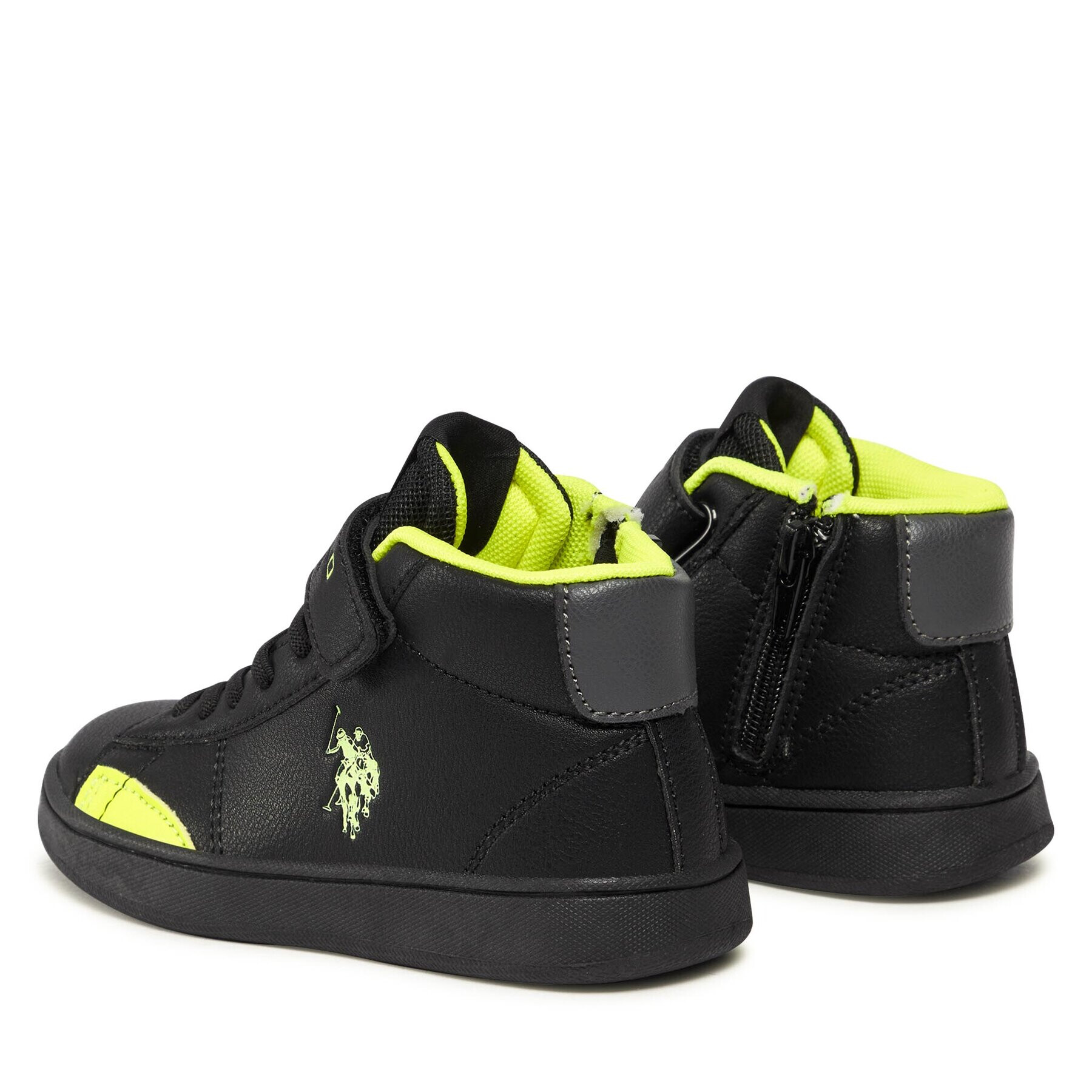 U.S. Polo Assn. Сникърси ZACH002 Черен - Pepit.bg