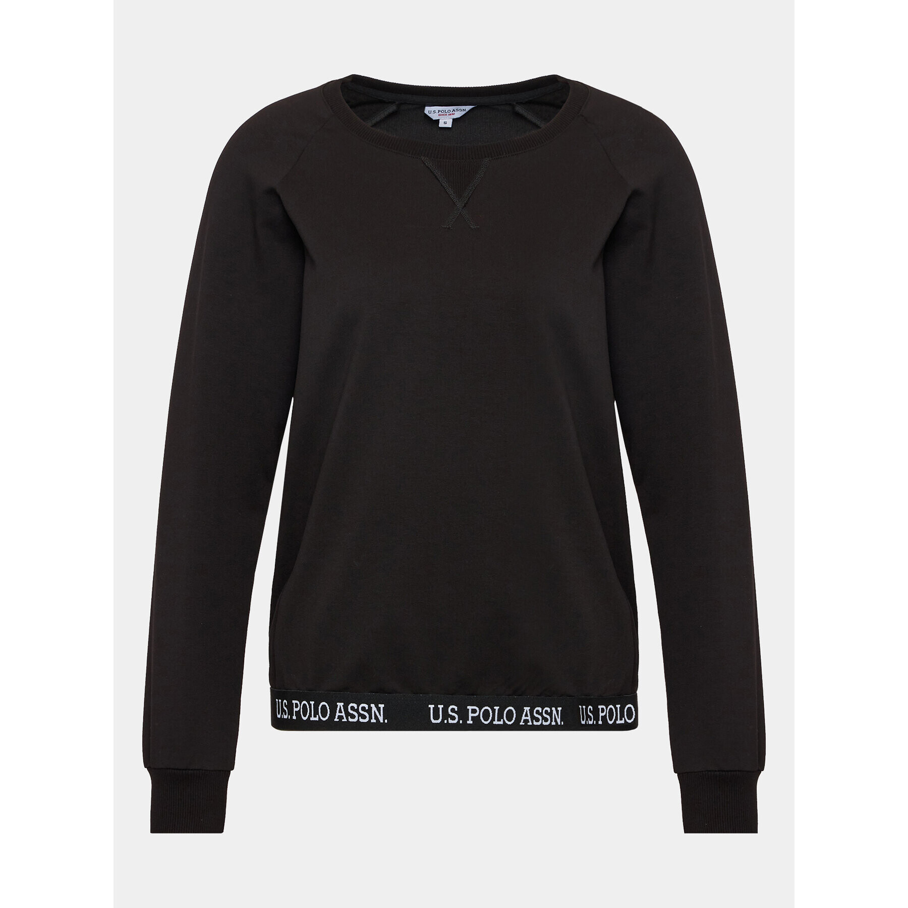 U.S. Polo Assn. Суитшърт 16598 Черен Regular Fit - Pepit.bg