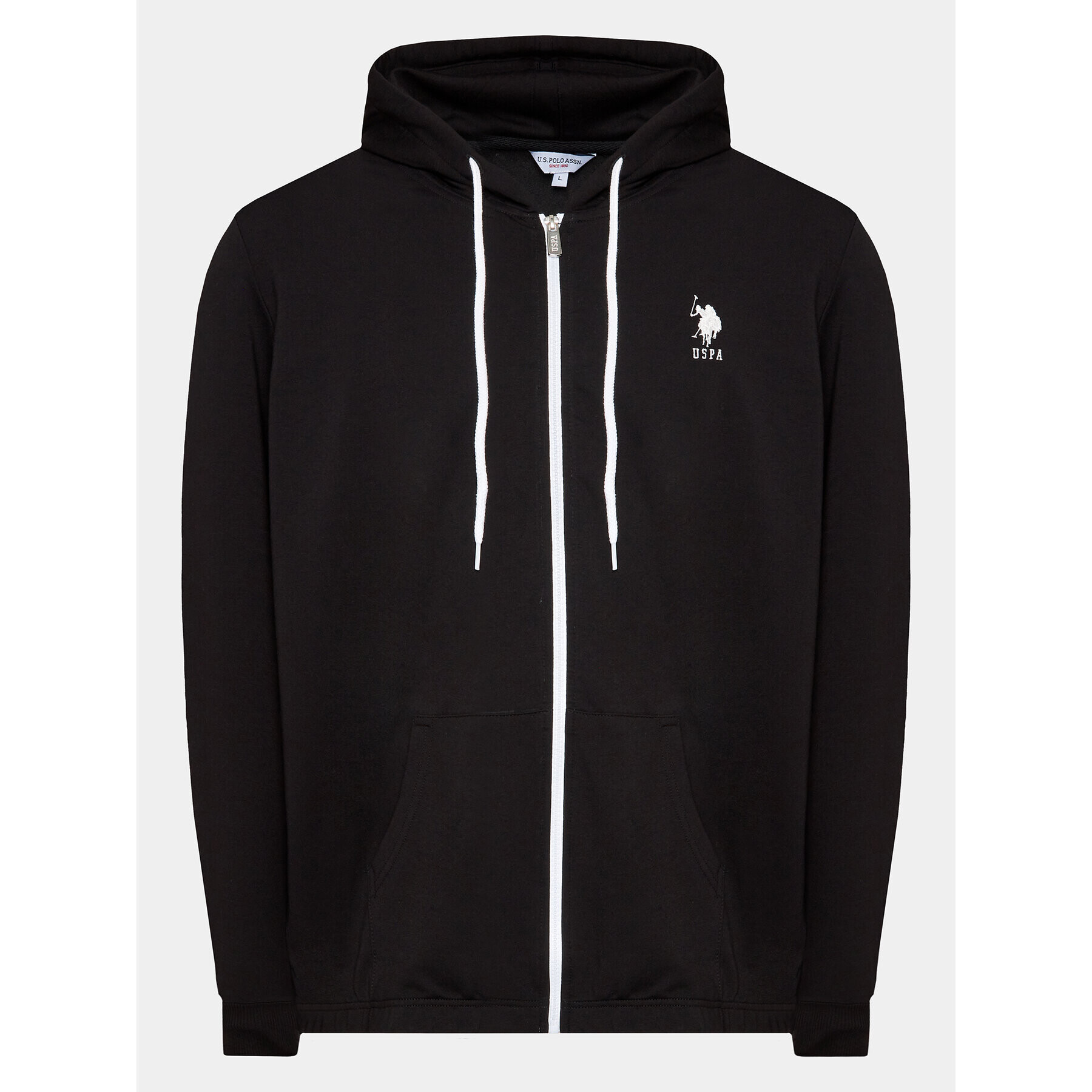 U.S. Polo Assn. Суитшърт 18469 Черен Regular Fit - Pepit.bg