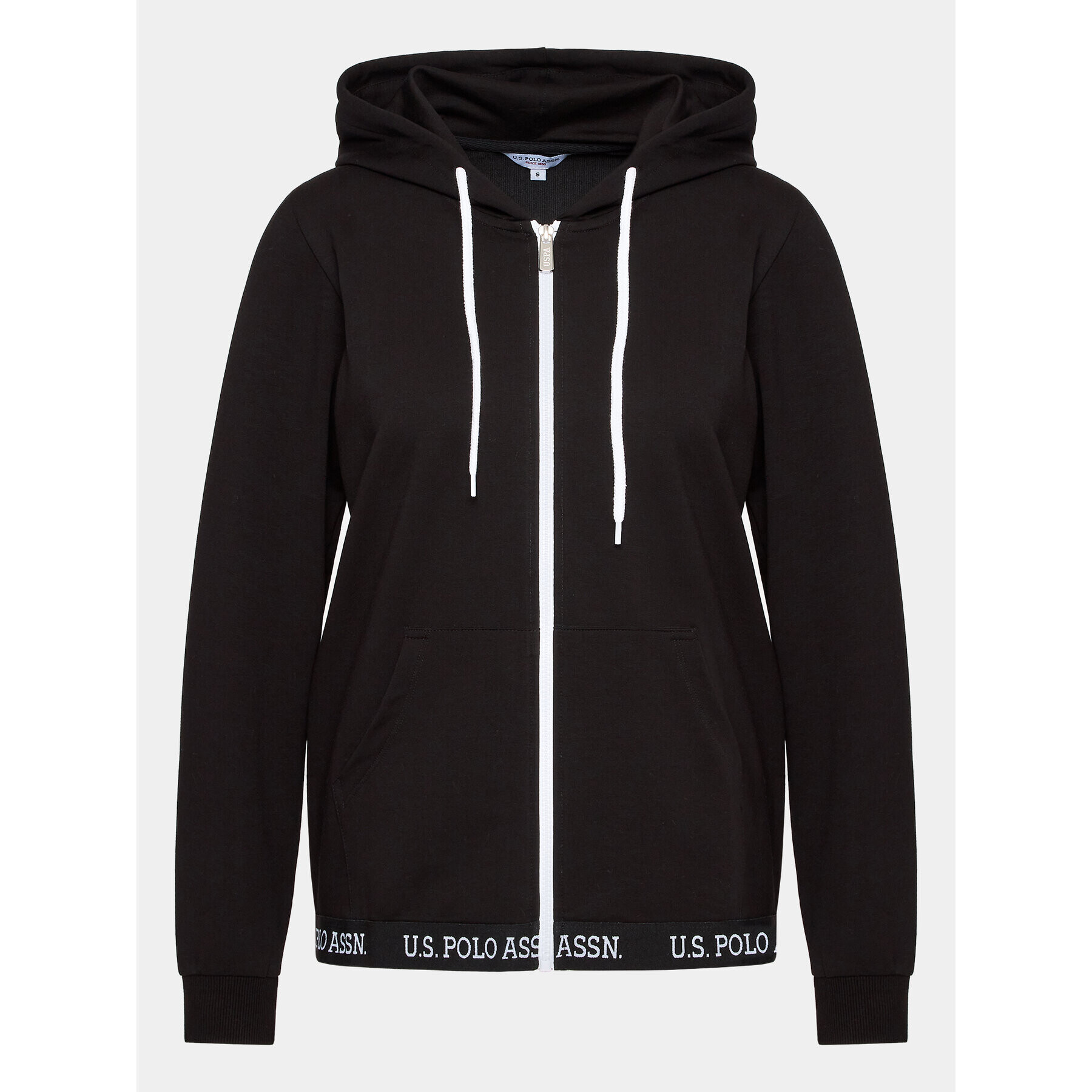 U.S. Polo Assn. Суитшърт Lounge 16599 Черен Regular Fit - Pepit.bg
