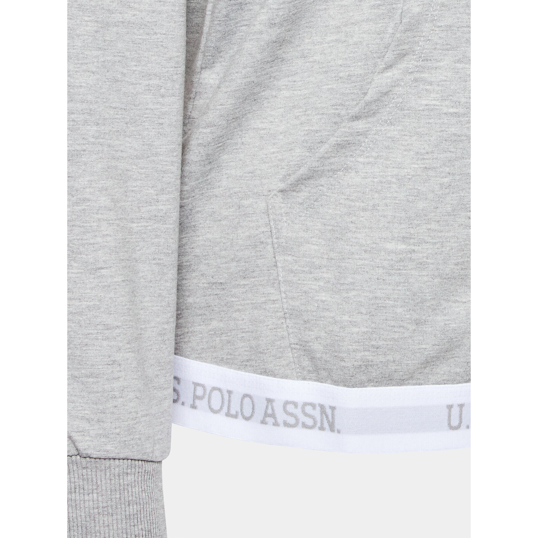 U.S. Polo Assn. Суитшърт Lounge 16599 Сив Regular Fit - Pepit.bg