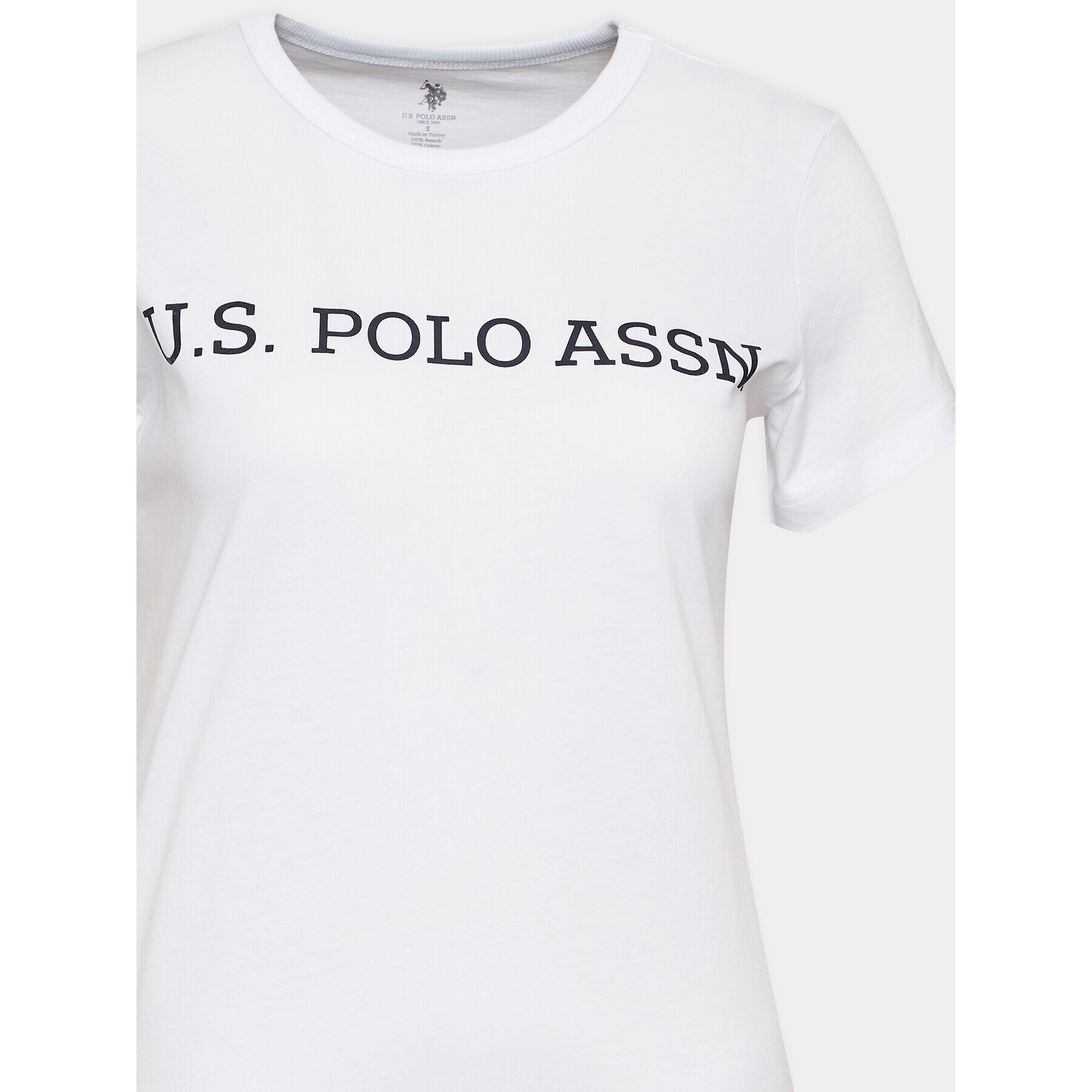 U.S. Polo Assn. Тишърт 16595 Бял Regular Fit - Pepit.bg
