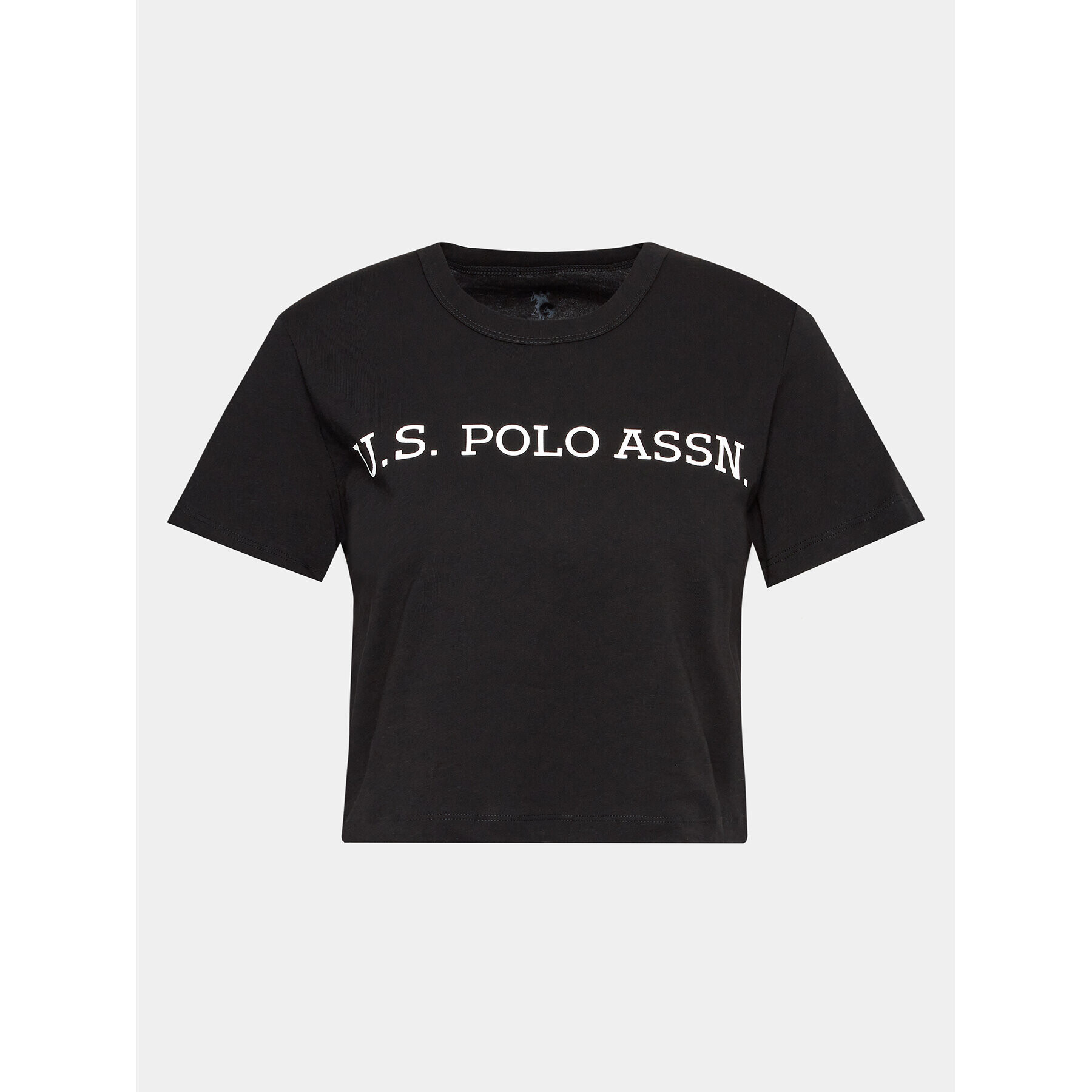 U.S. Polo Assn. Тишърт 16609 Черен Slim Fit - Pepit.bg