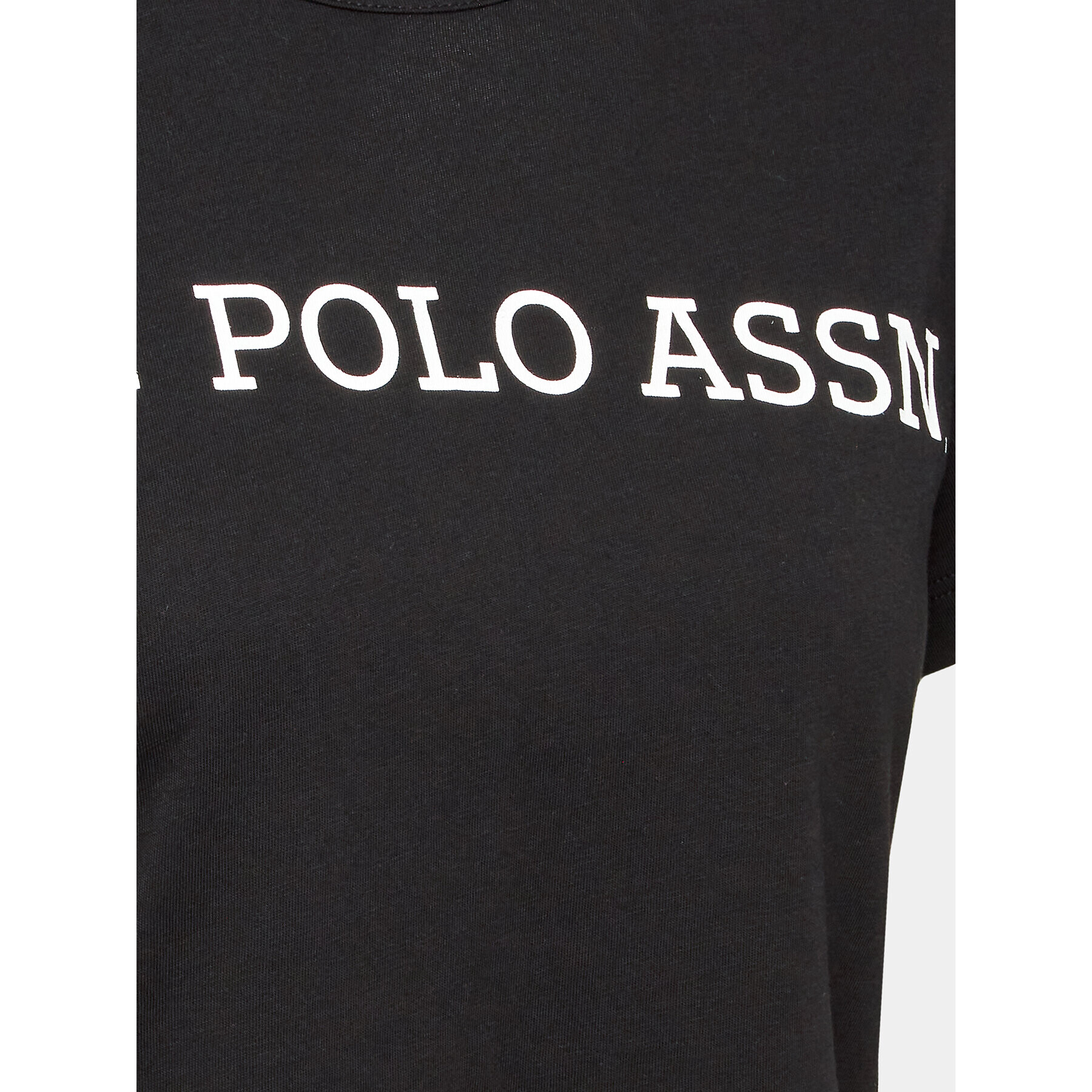 U.S. Polo Assn. Тишърт 16609 Черен Slim Fit - Pepit.bg