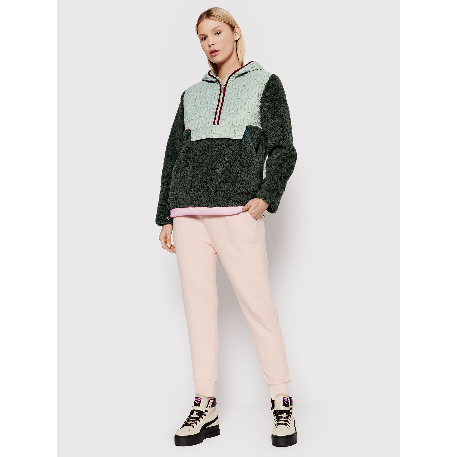 Ugg Анорак Iggy 1117513 Зелен Regular Fit - Pepit.bg