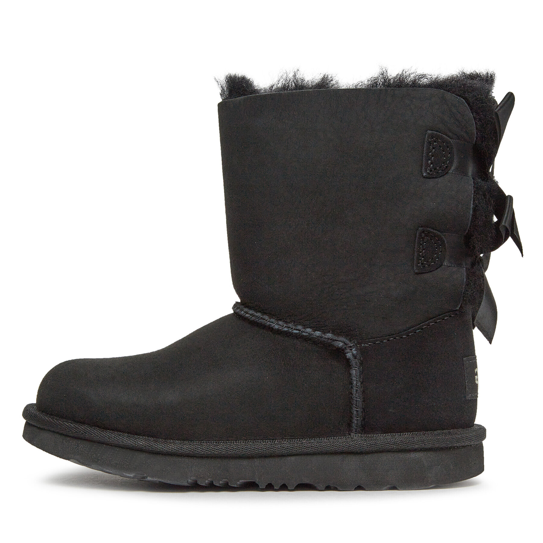 Ugg Апрески K Bailey Bow II 1017394K Черен - Pepit.bg