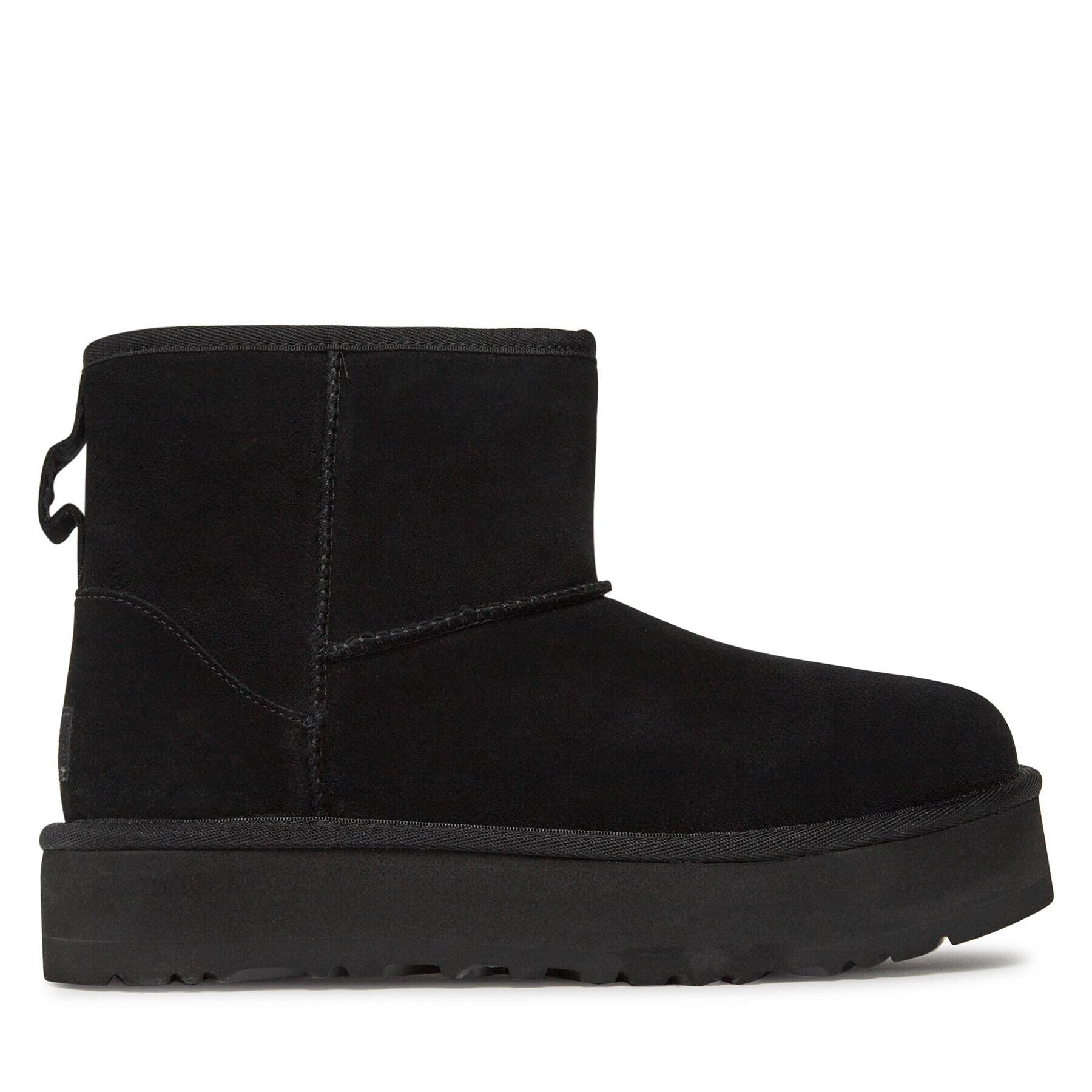 Ugg Апрески Kids' Classic Mini Platform 1143700K Черен - Pepit.bg