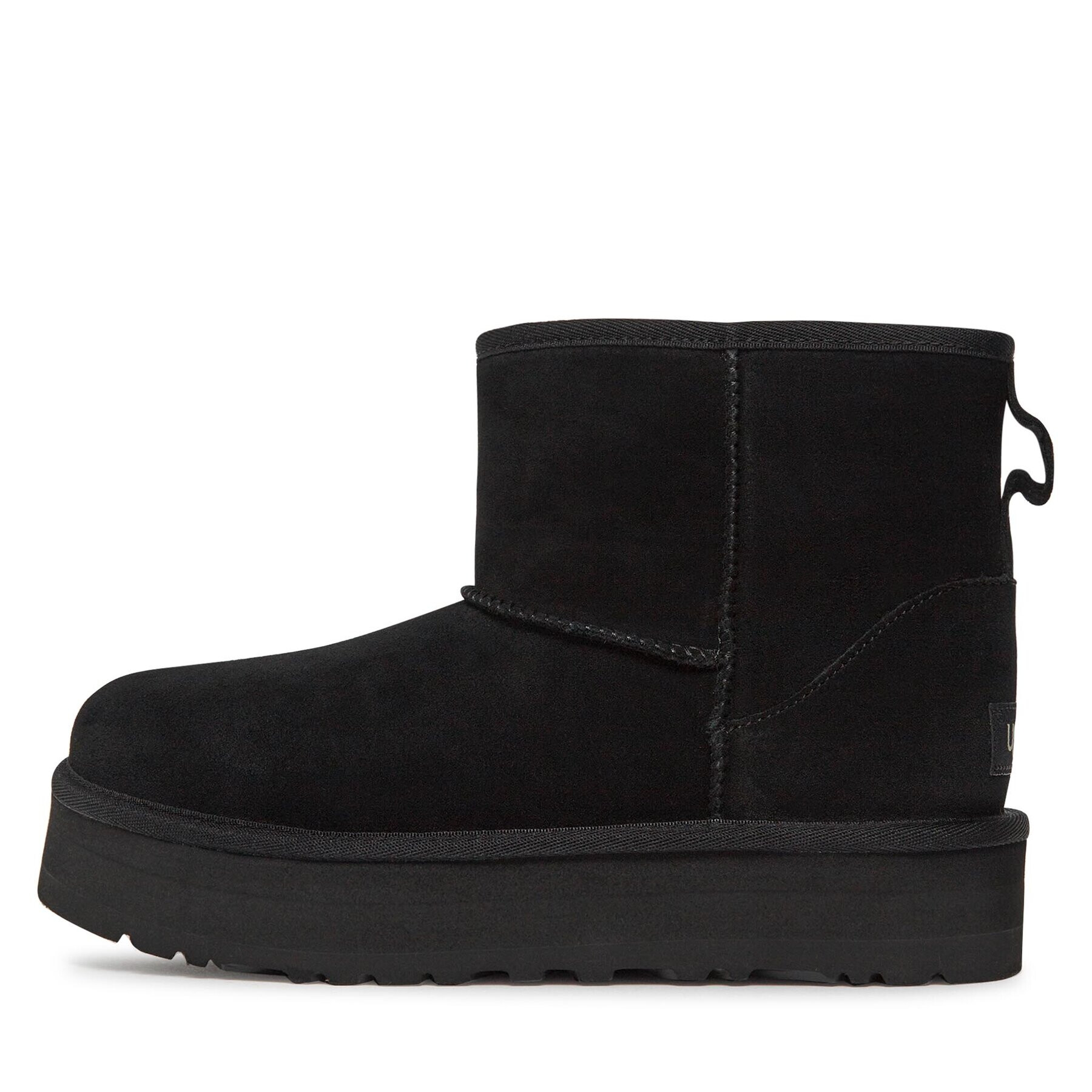 Ugg Апрески Kids' Classic Mini Platform 1143700K Черен - Pepit.bg