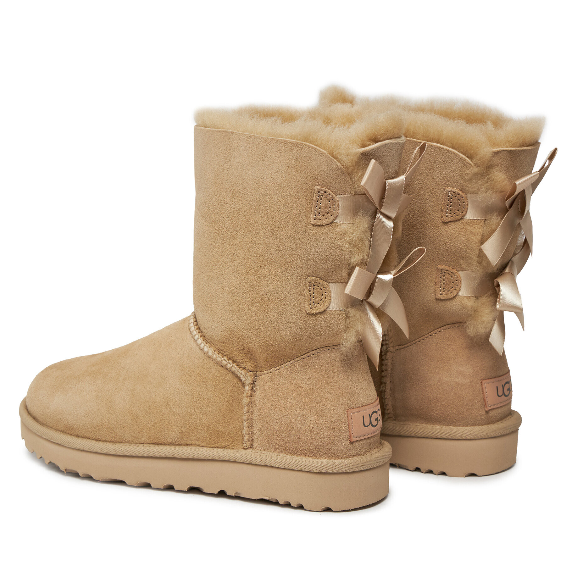 Ugg Апрески W Bailey Bow II 1016225 Бежов - Pepit.bg