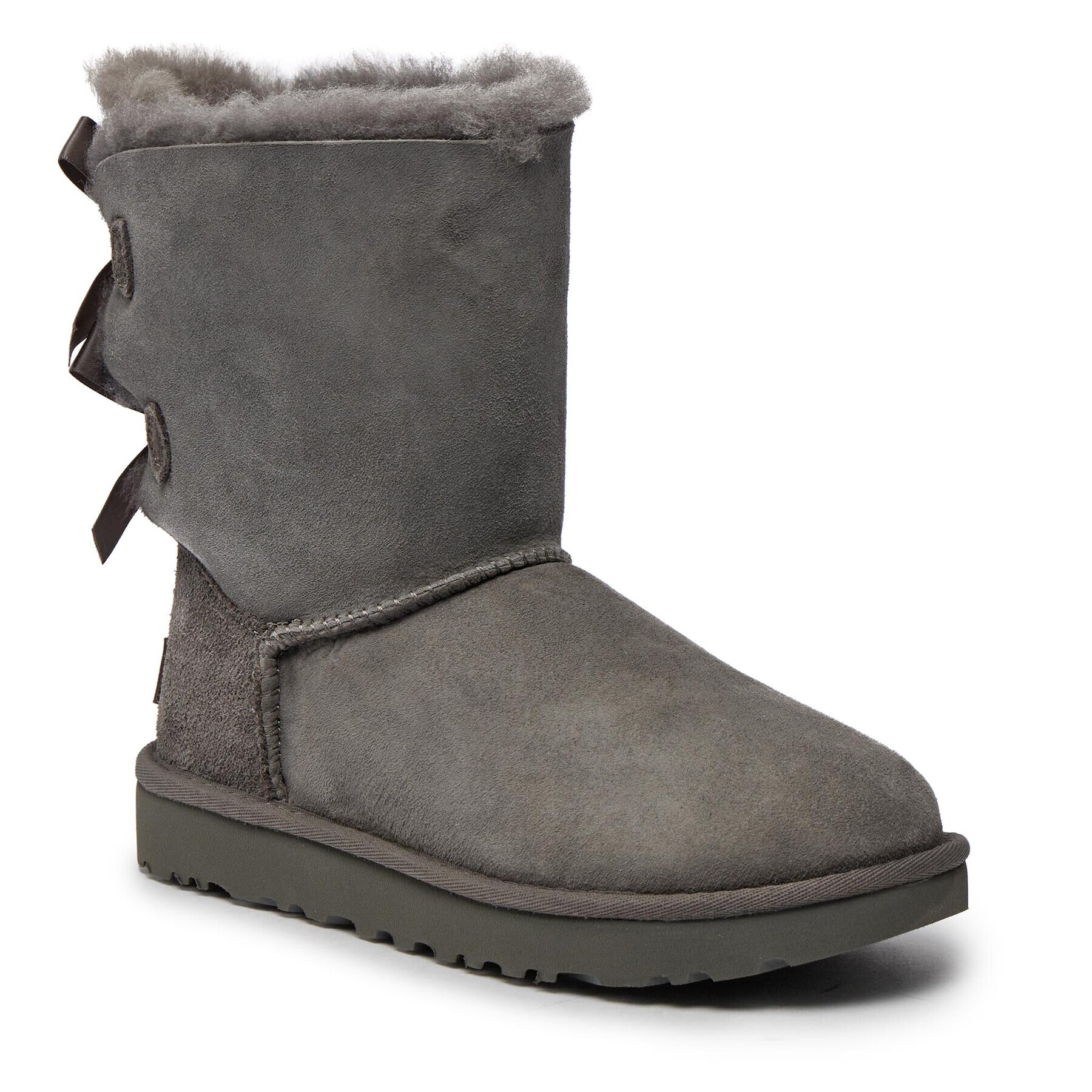 Ugg Апрески W Bailey Bow II 1016225 Сив - Pepit.bg