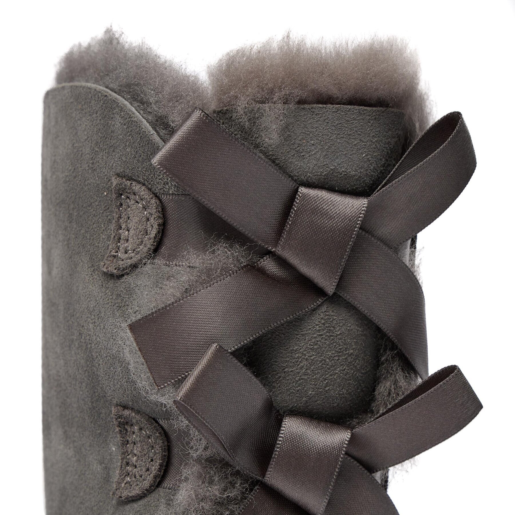 Ugg Апрески W Bailey Bow II 1016225 Сив - Pepit.bg