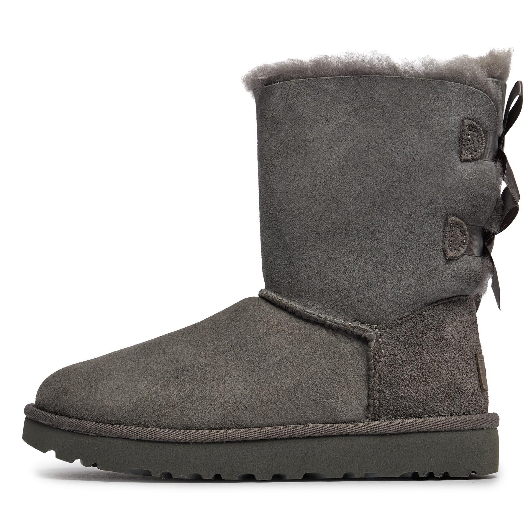 Ugg Апрески W Bailey Bow II 1016225 Сив - Pepit.bg