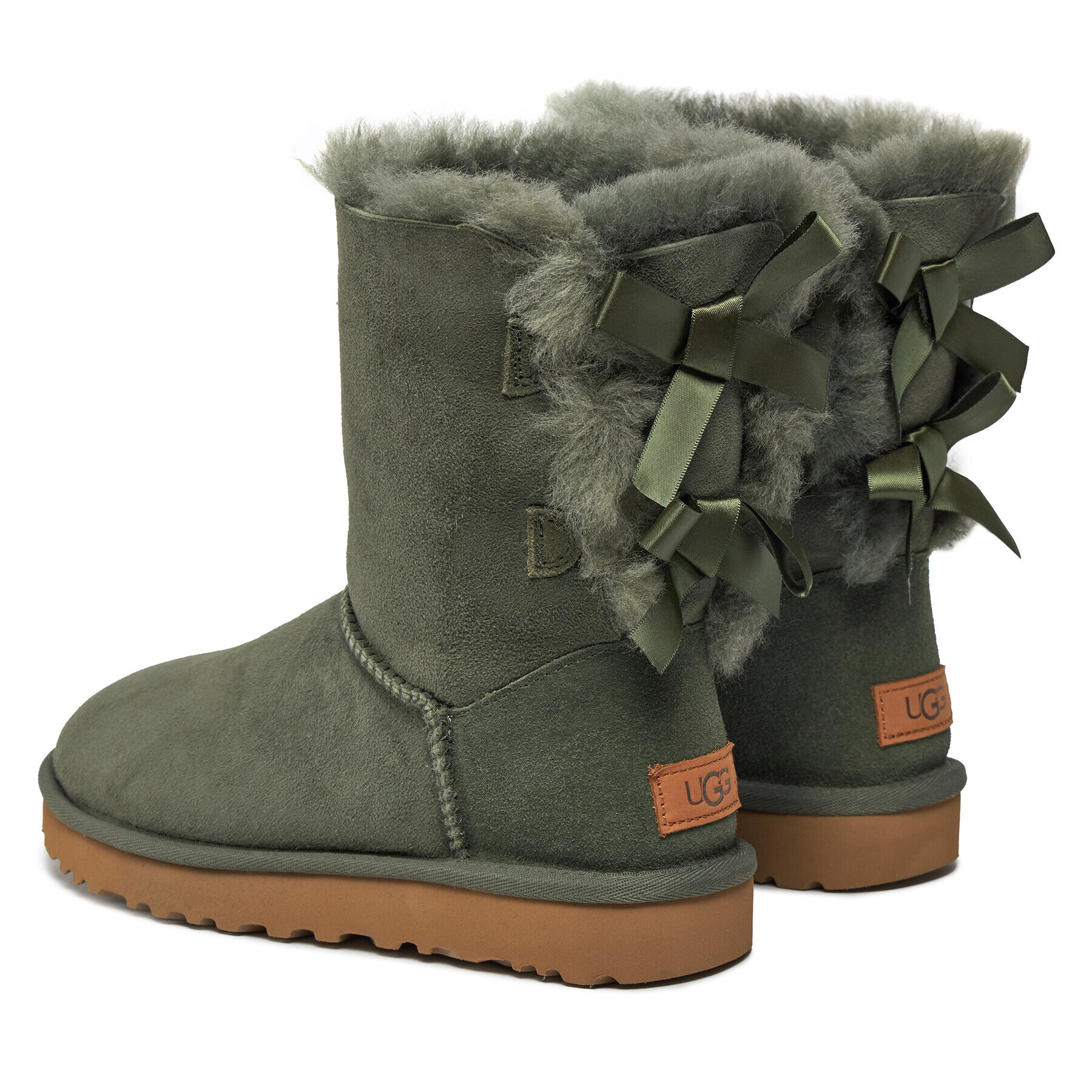 Ugg Апрески W Bailey Bow II 1016225 Зелен - Pepit.bg