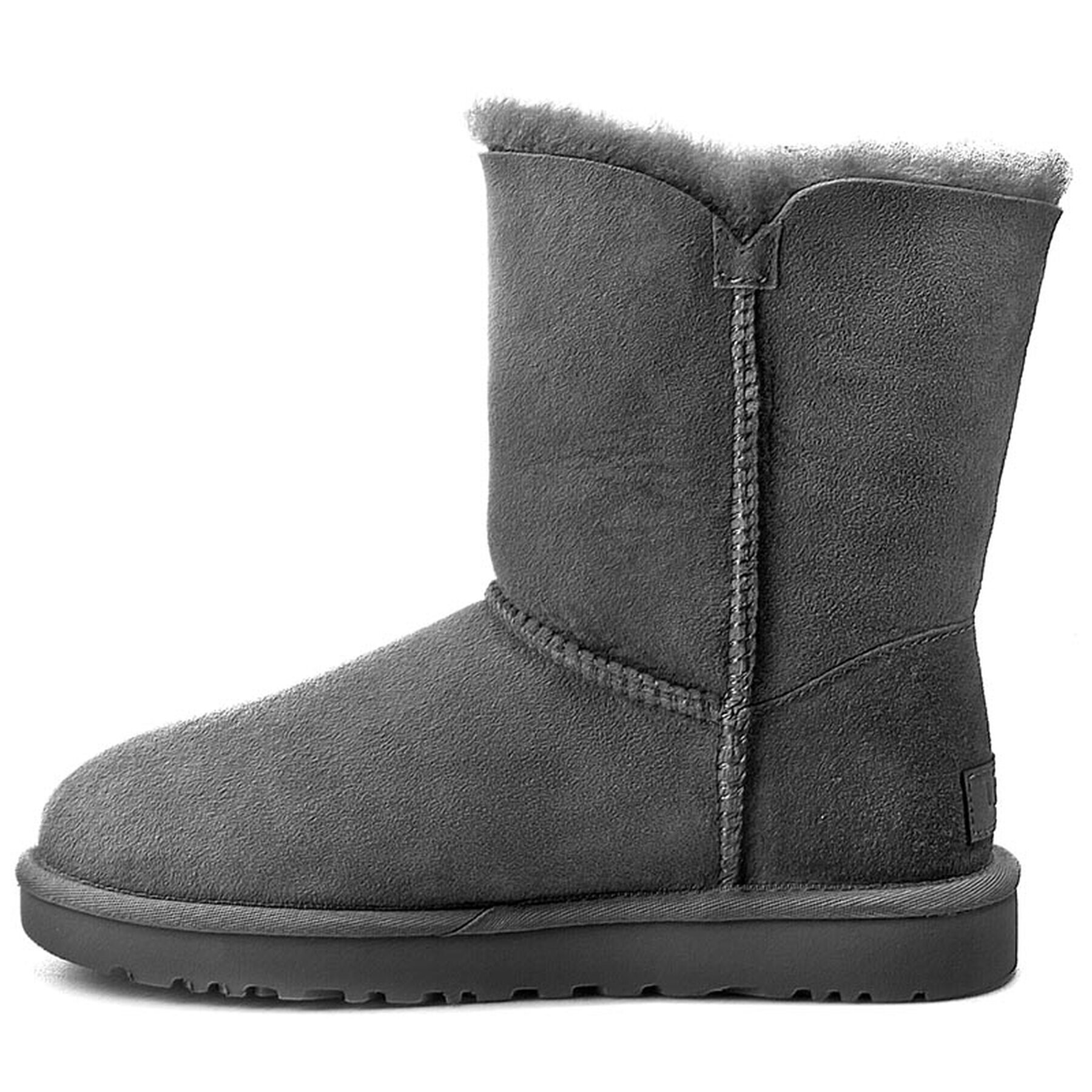 Ugg Апрески W Bailey Button II 1016226 Сив - Pepit.bg