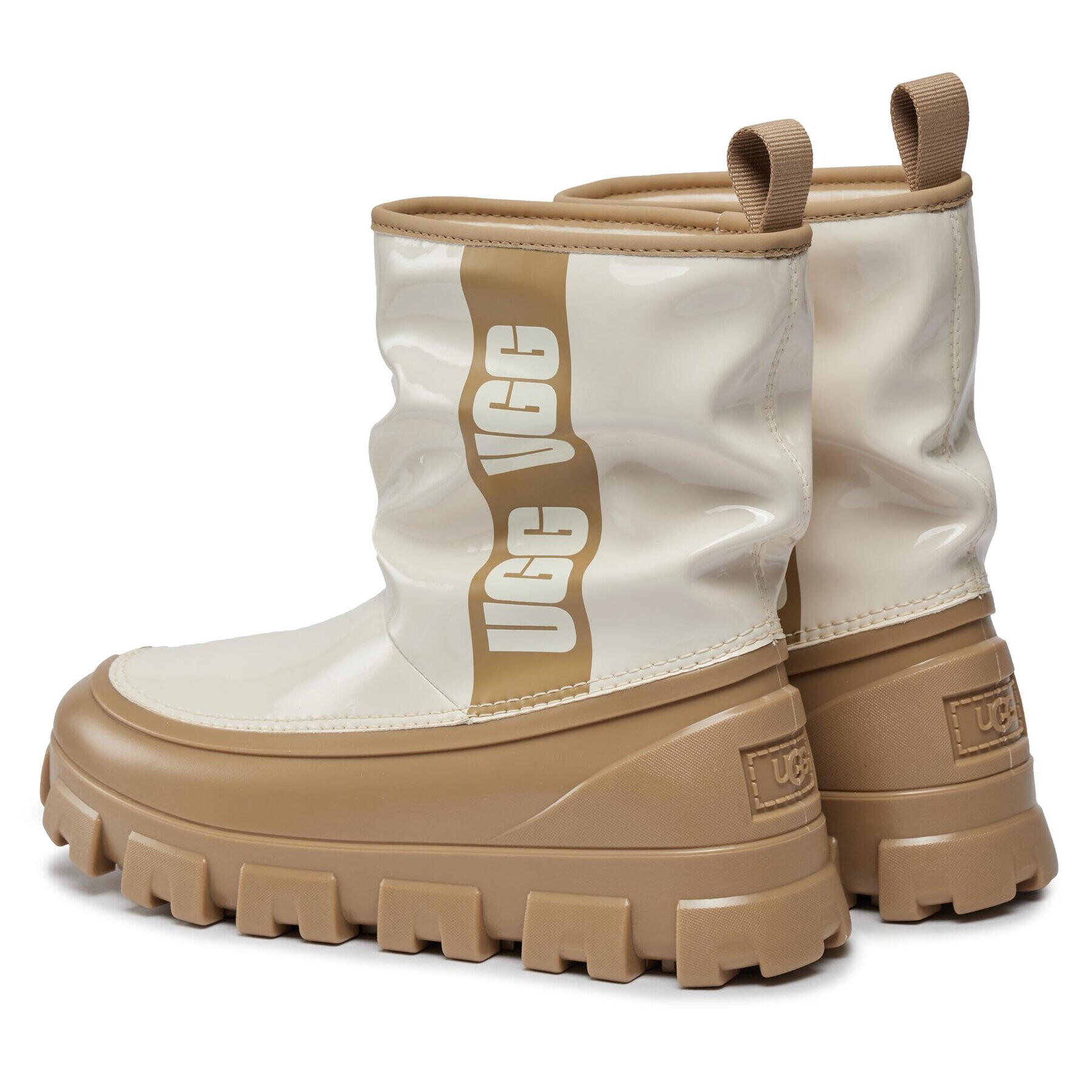 Ugg Апрески W Classic Brellah Mini 1144059 Бежов - Pepit.bg