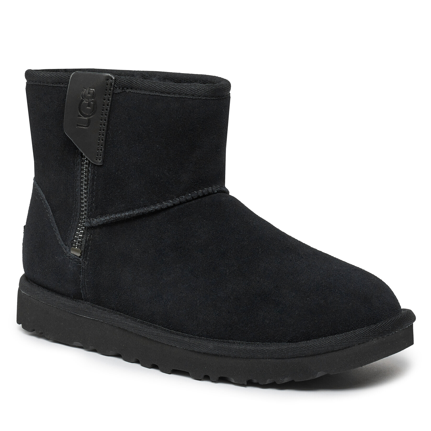 Ugg Апрески W Classic Mini Bailey Zip 1151230 Черен - Pepit.bg