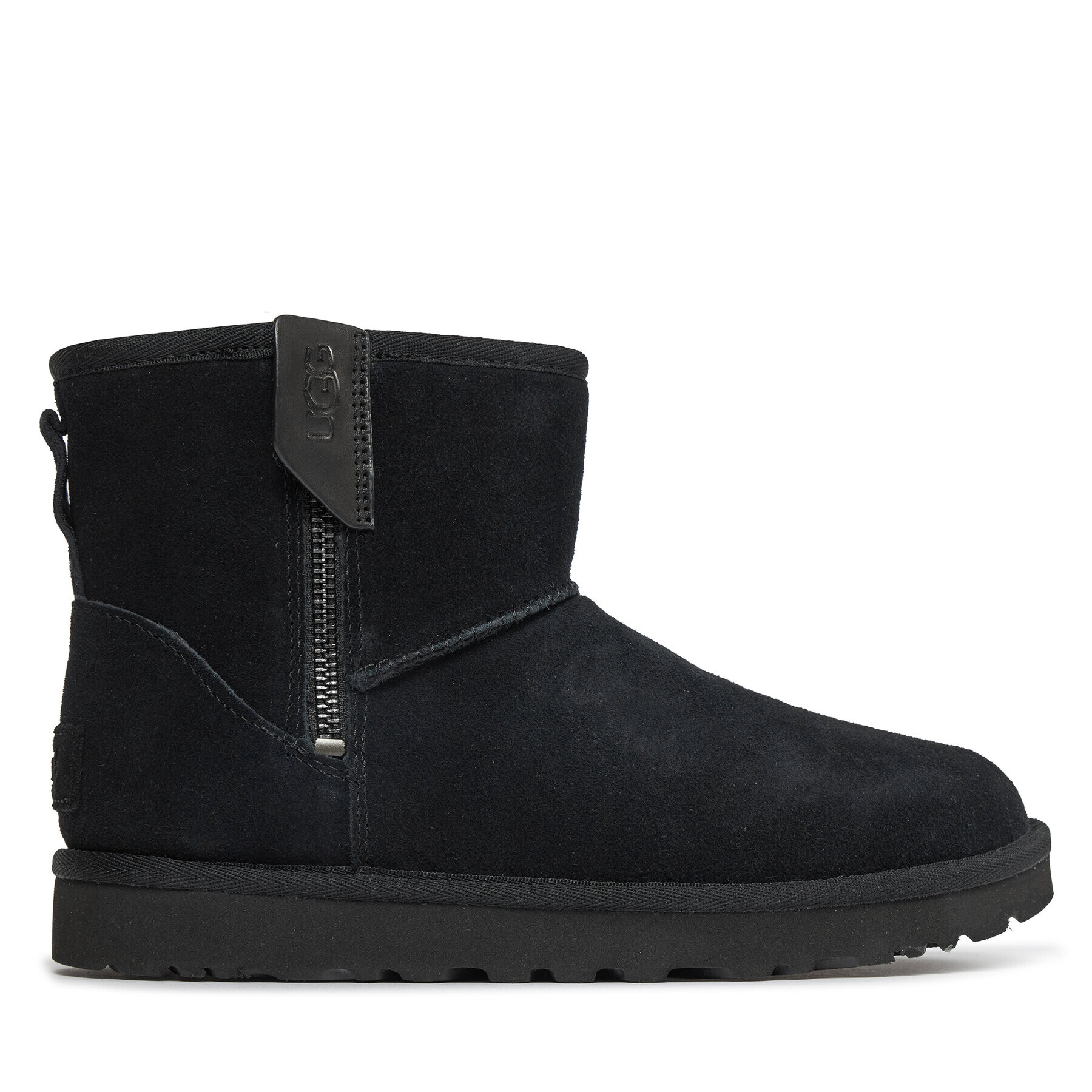 Ugg Апрески W Classic Mini Bailey Zip 1151230 Черен - Pepit.bg