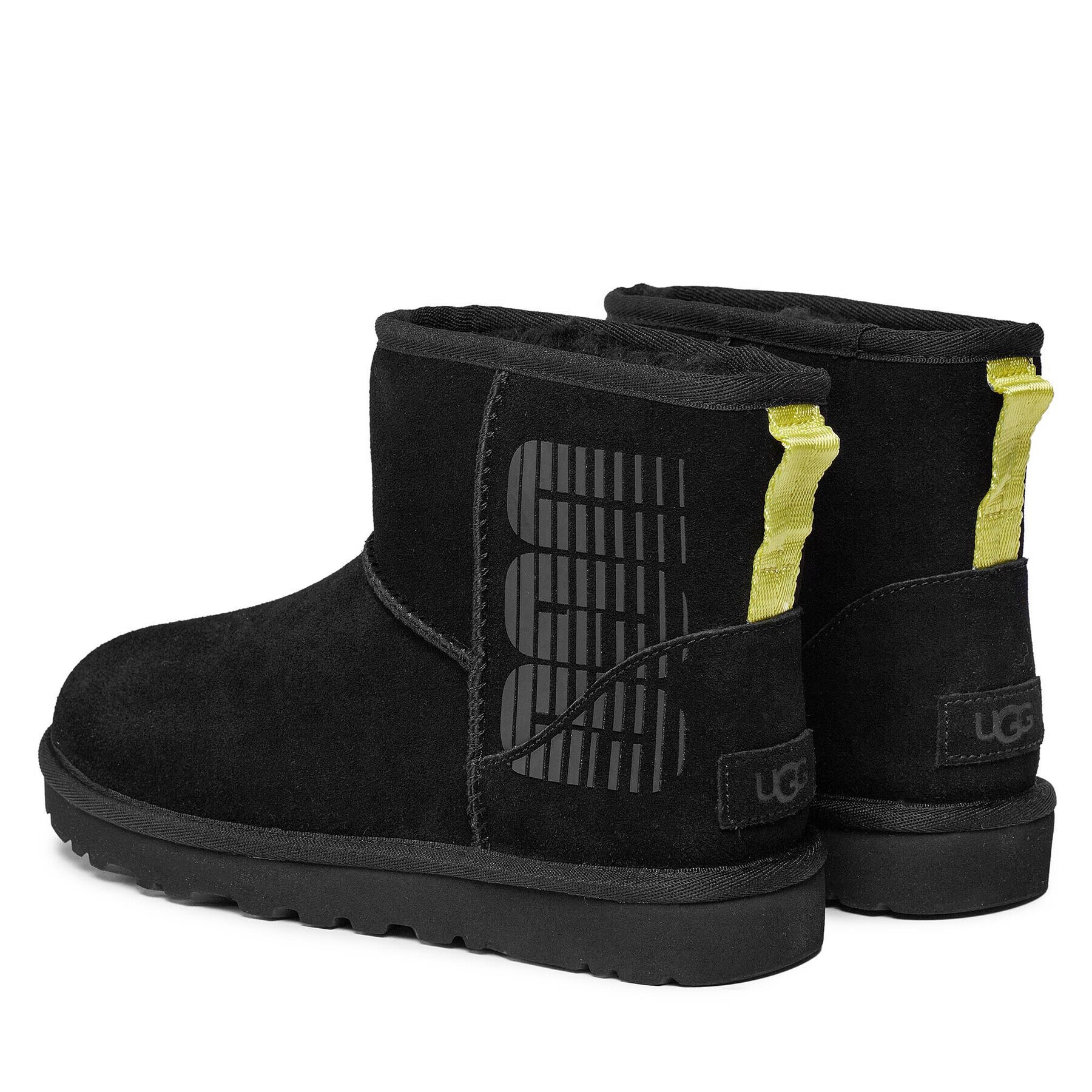 Ugg Апрески W Classic Mini Side Logo 1144057 Черен - Pepit.bg