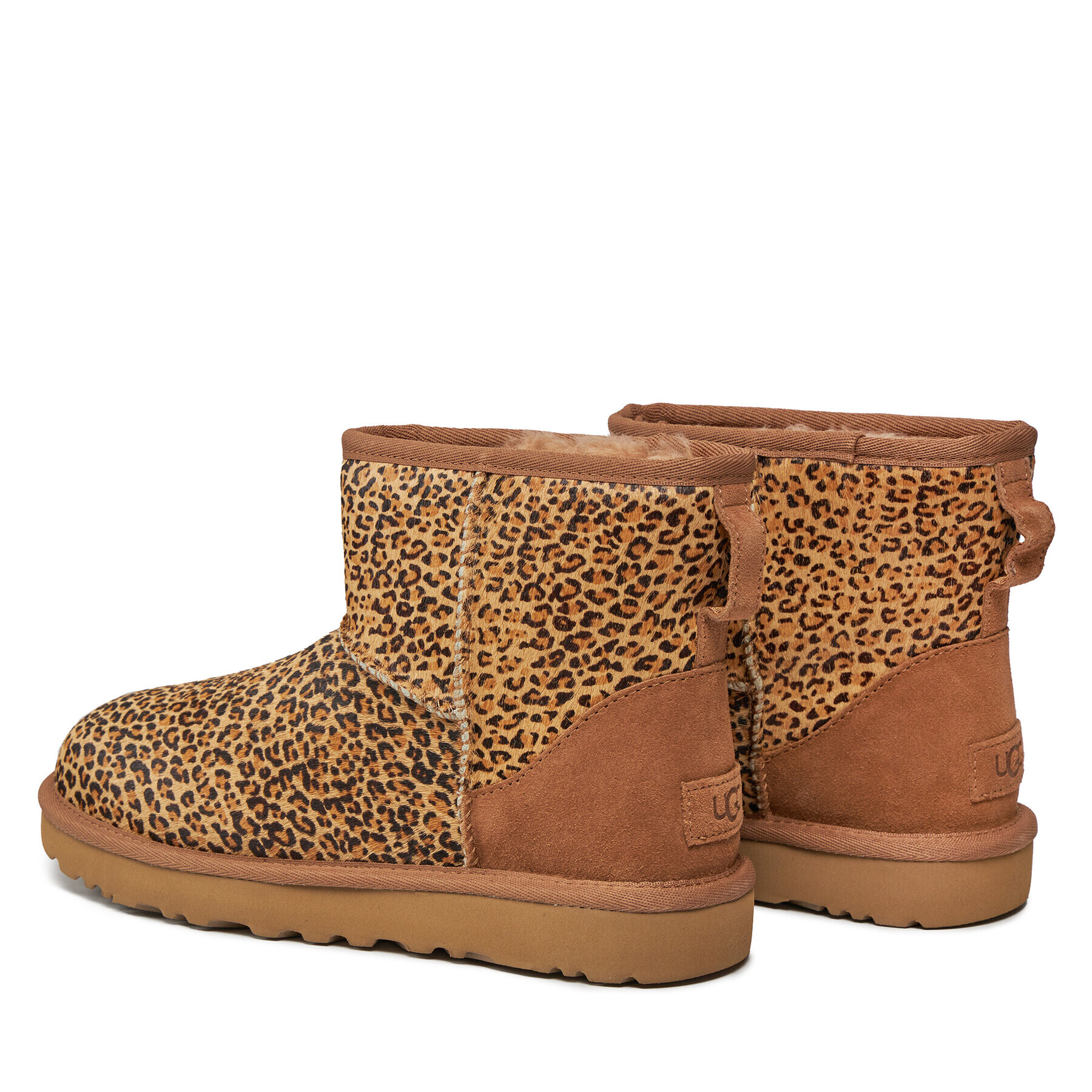 Ugg Апрески W Classic Mini Speckles 1151551 Кафяв - Pepit.bg
