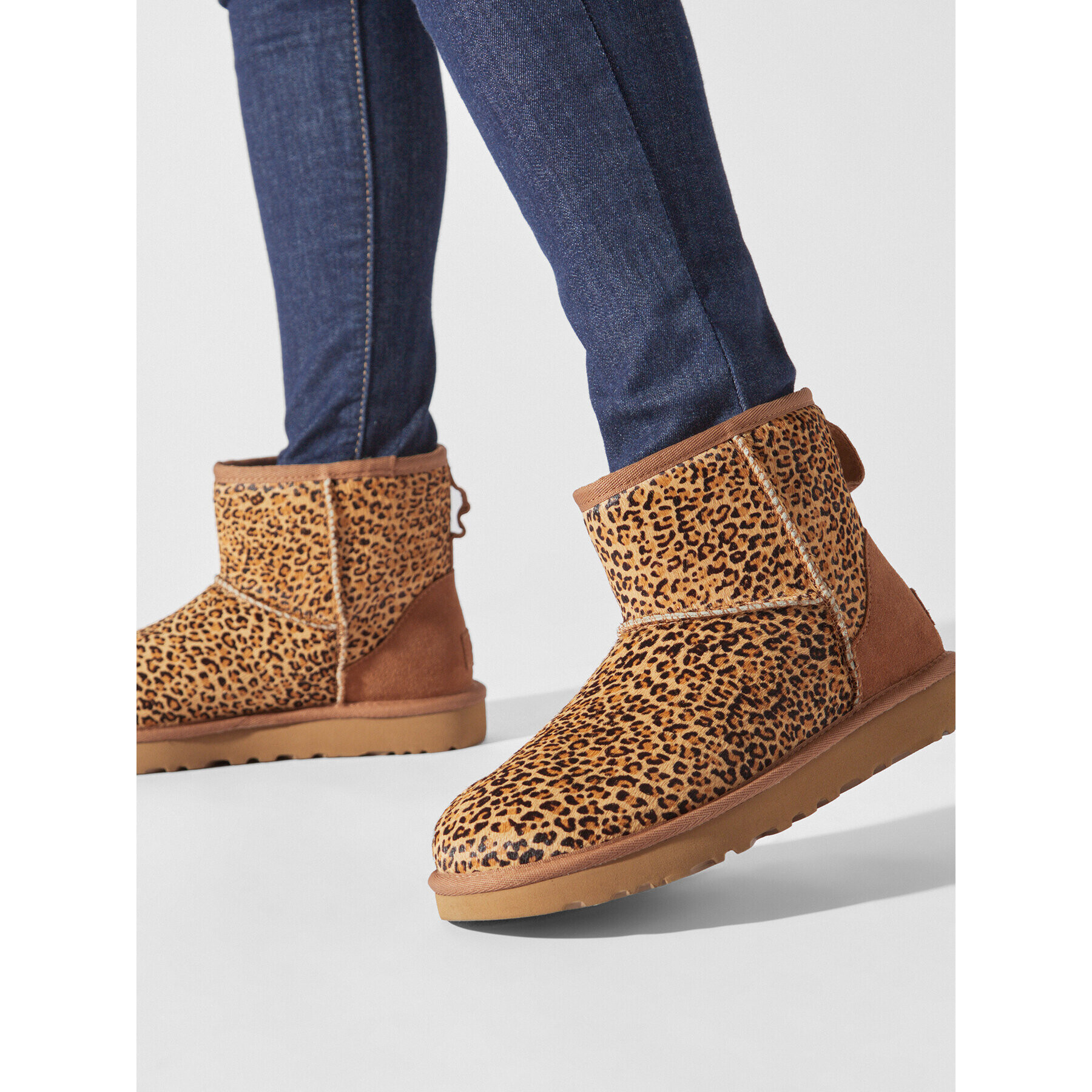 Ugg Апрески W Classic Mini Speckles 1151551 Кафяв - Pepit.bg