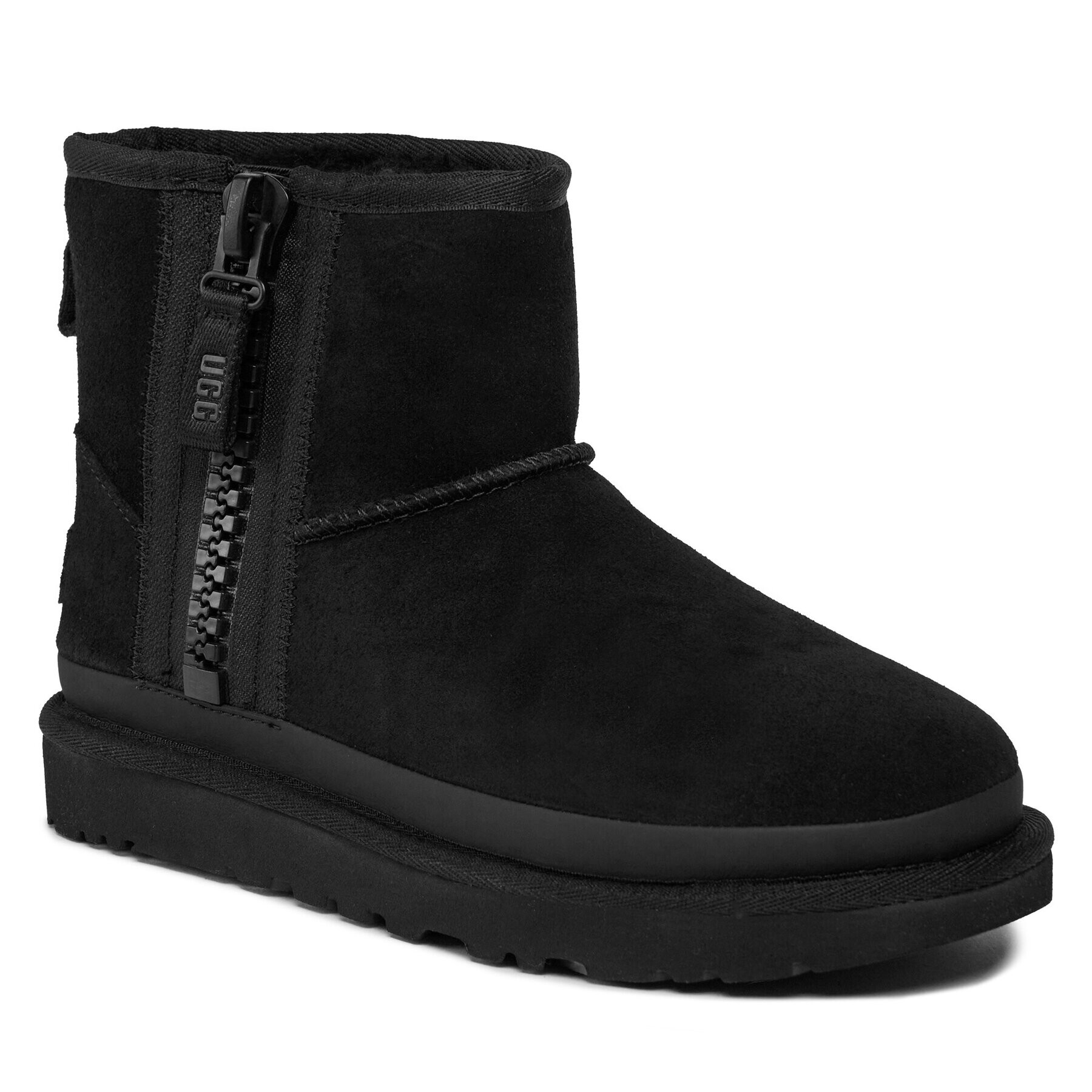 Ugg Апрески W Classic Mini Zipper Tape Logo 1144034 Черен - Pepit.bg