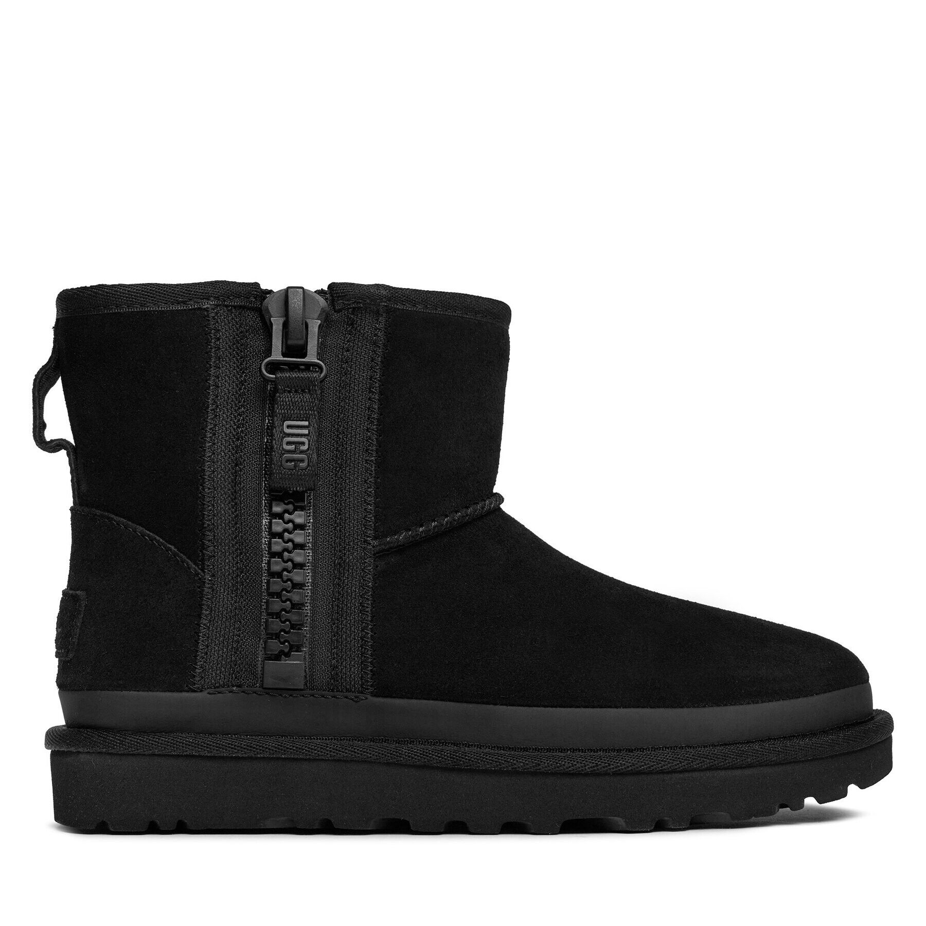 Ugg Апрески W Classic Mini Zipper Tape Logo 1144034 Черен - Pepit.bg