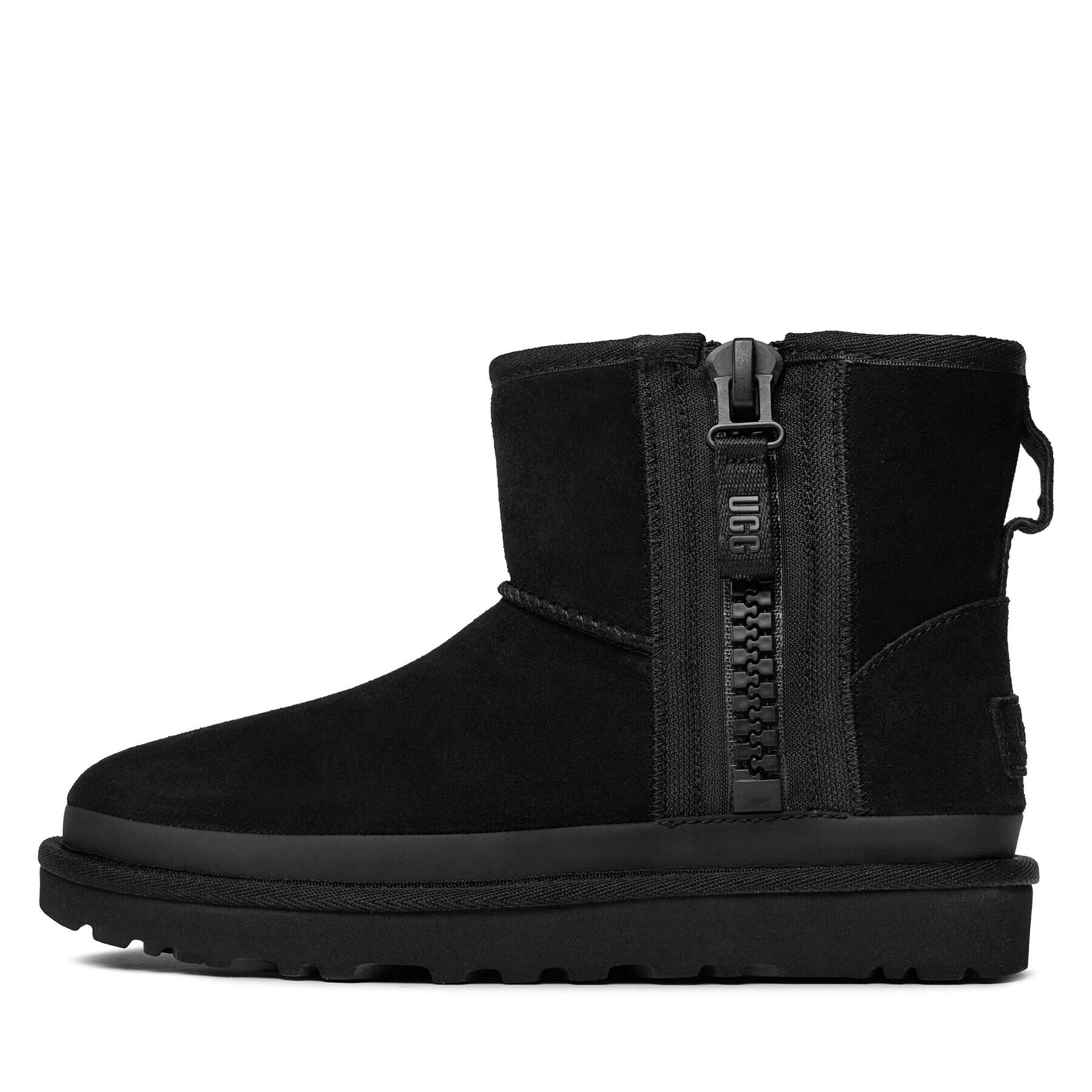 Ugg Апрески W Classic Mini Zipper Tape Logo 1144034 Черен - Pepit.bg
