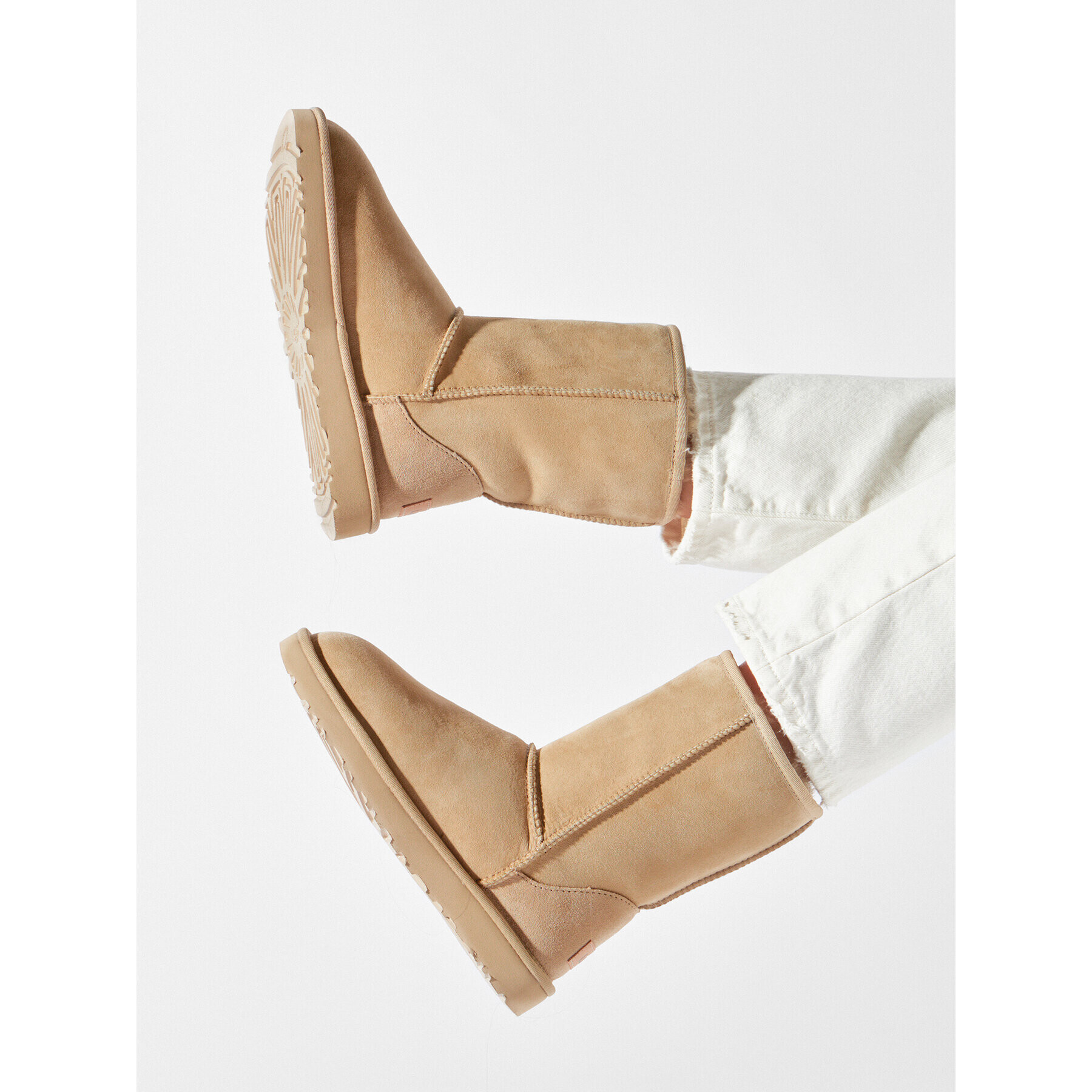 Ugg Апрески W Classic Short II 1016223 Бежов - Pepit.bg