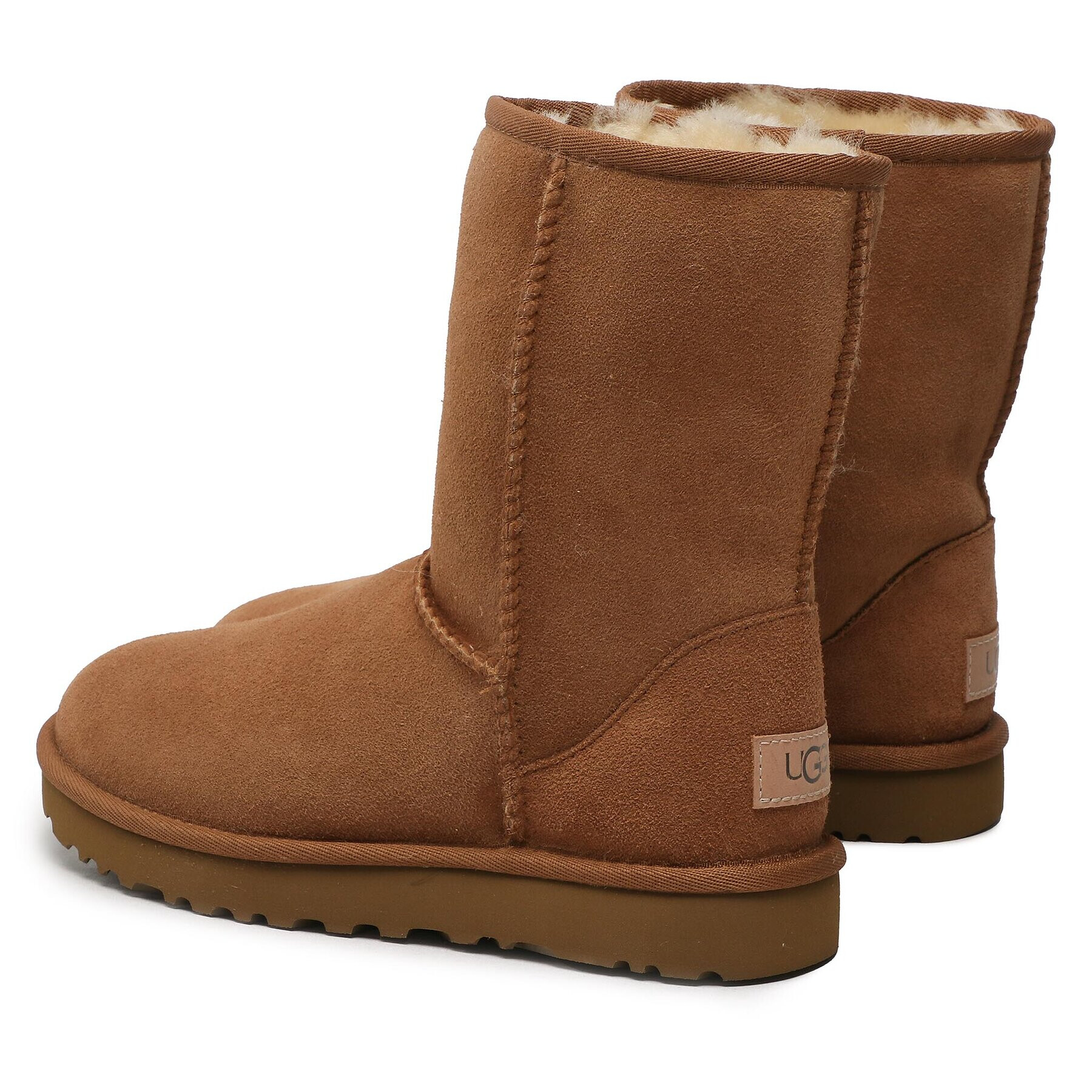 Ugg Апрески W Classic Short II 1016223 Кафяв - Pepit.bg