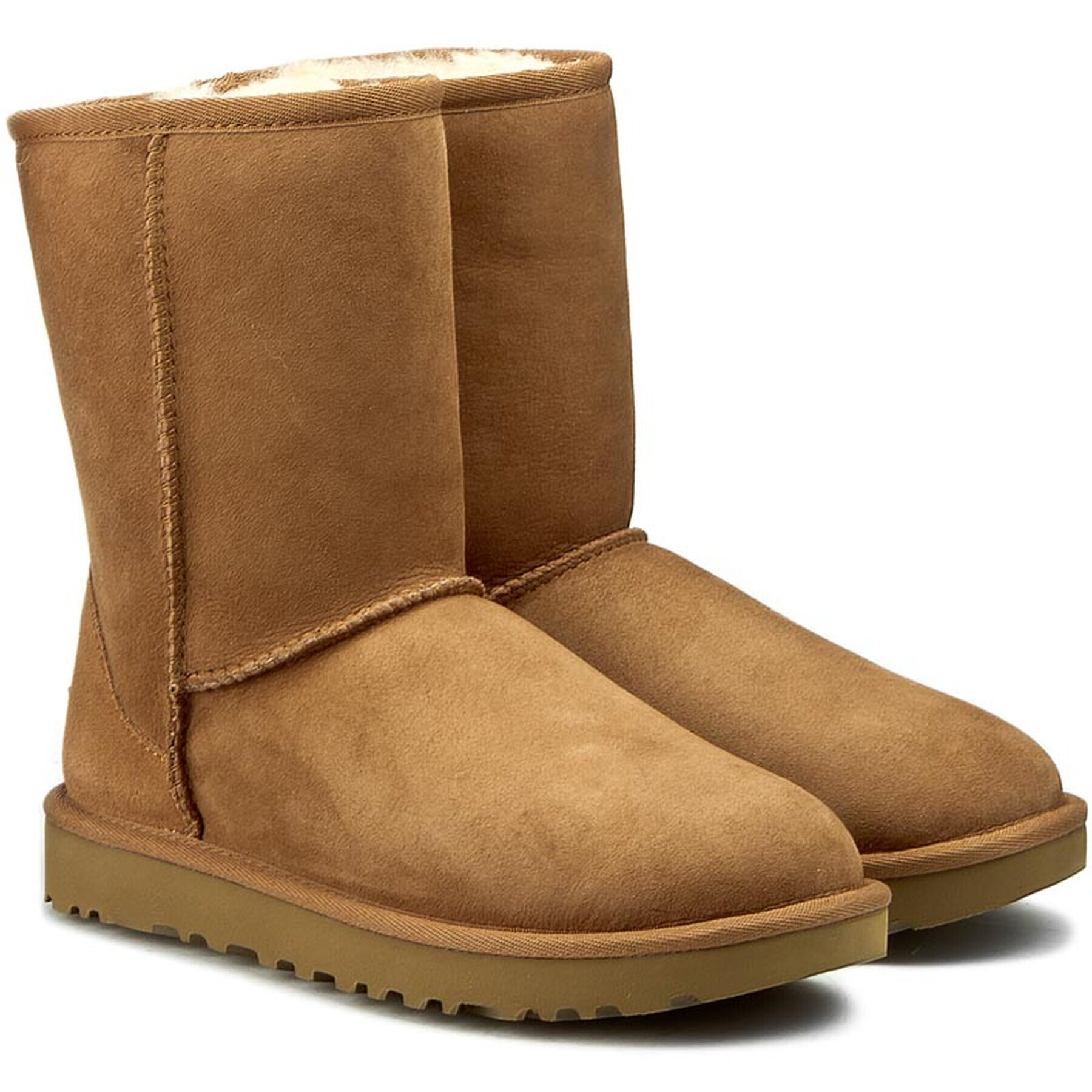 Ugg Апрески W Classic Short II 1016223 Кафяв - Pepit.bg